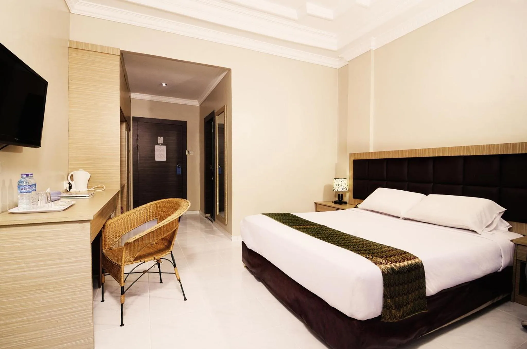 Bed in Pelangi Hotel & Resort