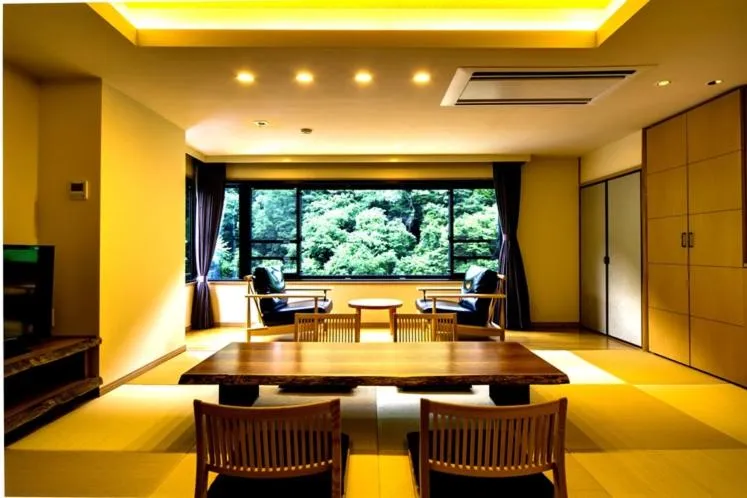 Living room in Hotel Okuyumoto