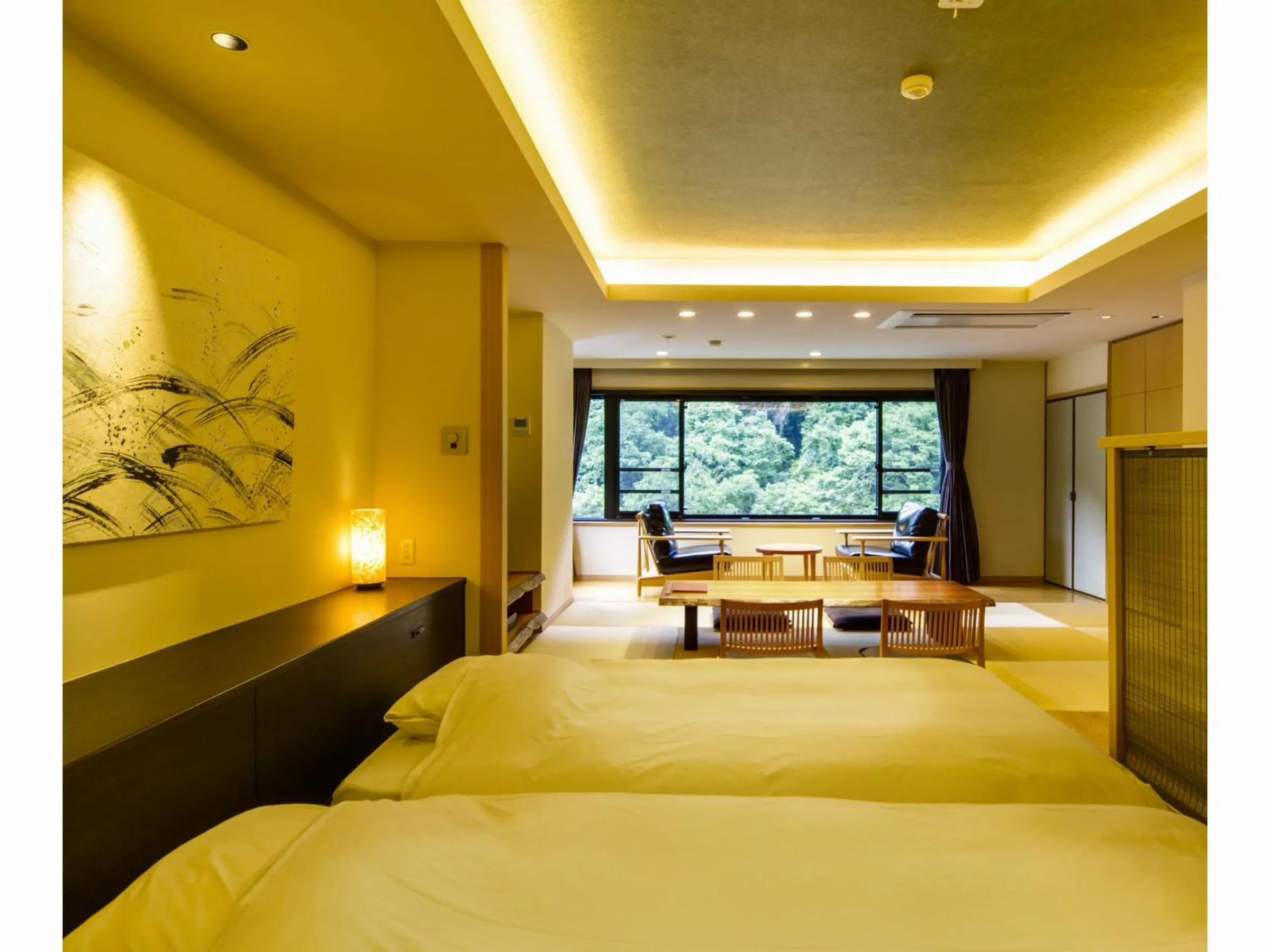 Bedroom, Bed in Hotel Okuyumoto