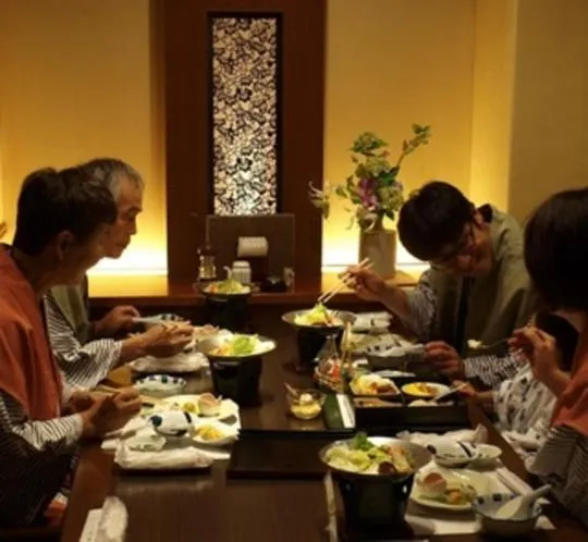 Dinner in Hotel Okuyumoto
