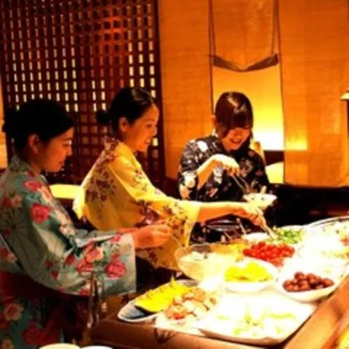 Dinner in Hotel Okuyumoto