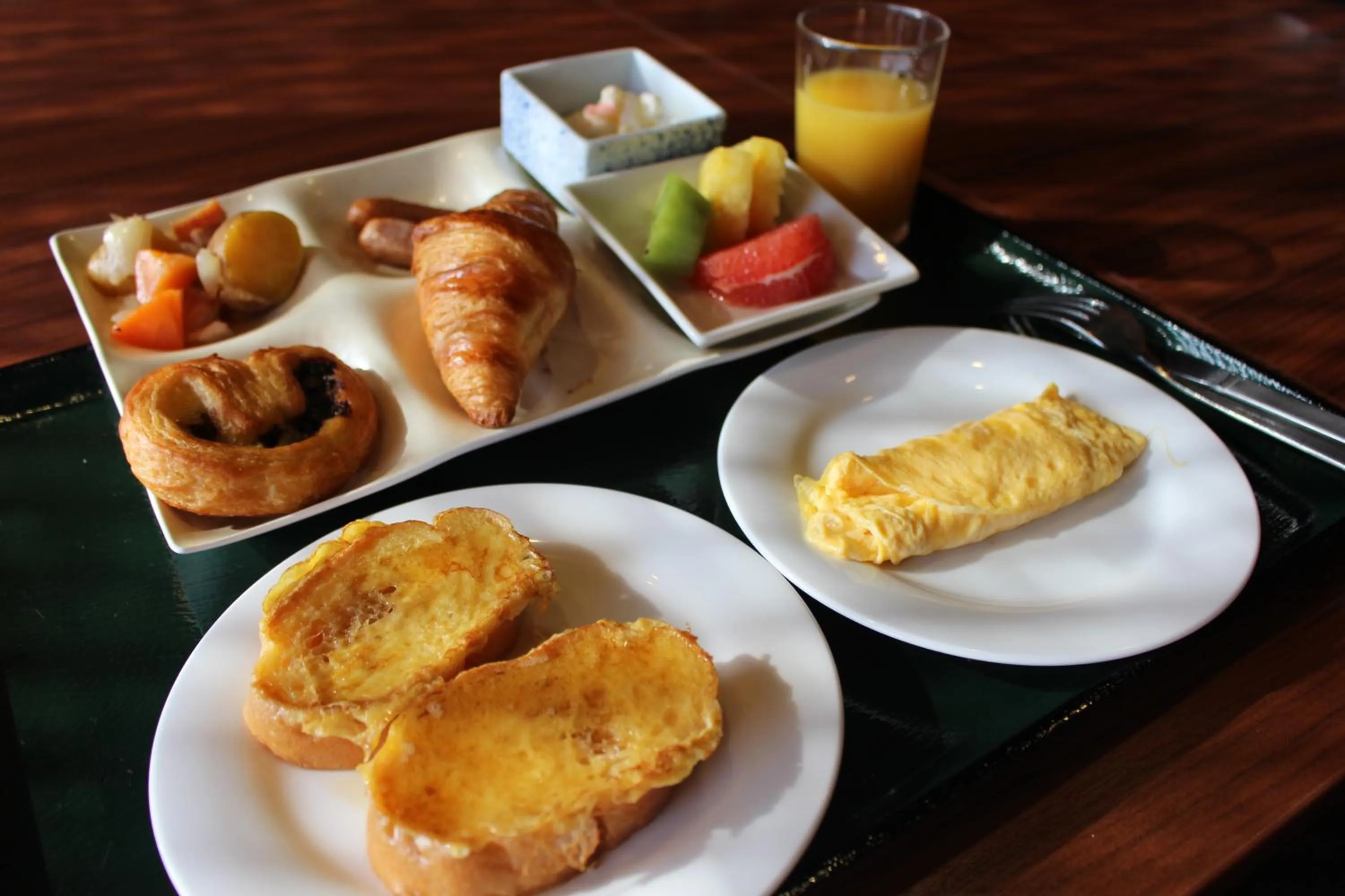 Breakfast in Hotel Okuyumoto