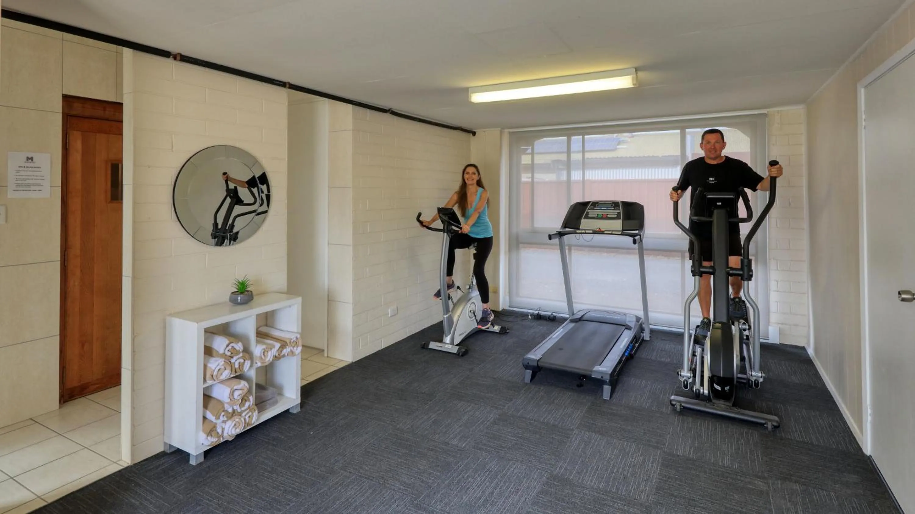 Fitness centre/facilities in Motel Meneres