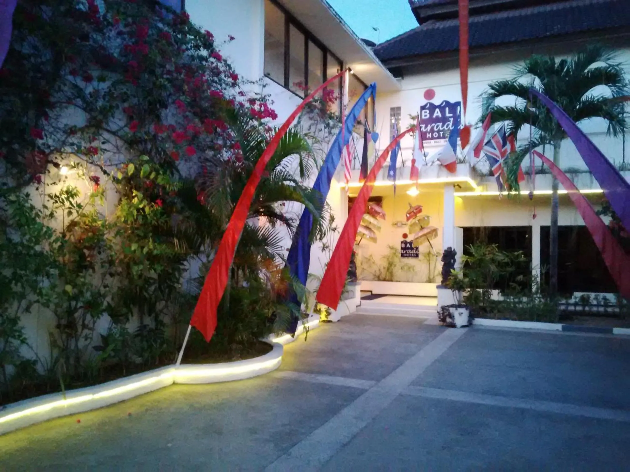 Facade/entrance in Bali Paradise Hotel Boutique Resort