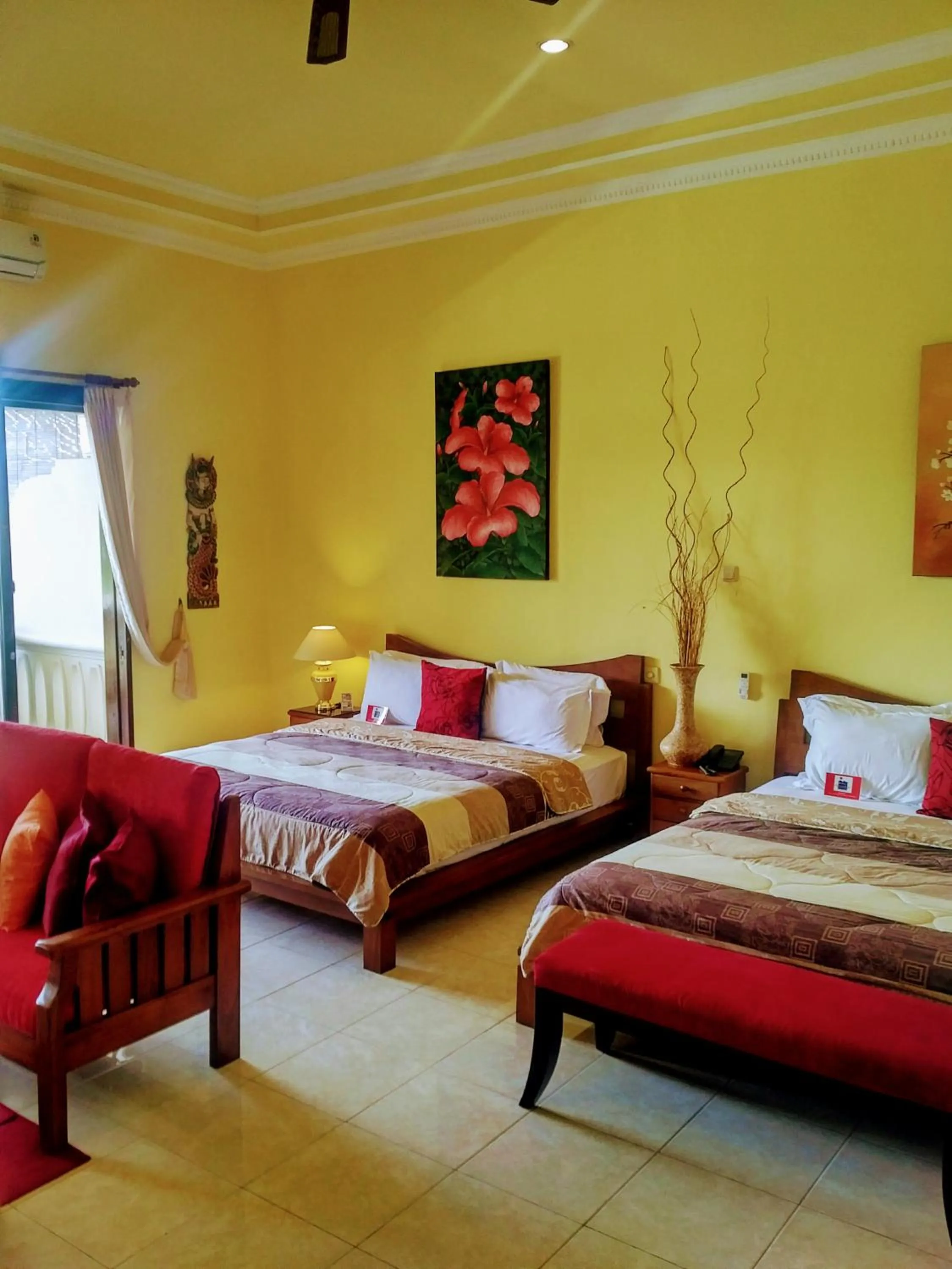 Bed in Bali Paradise Hotel Boutique Resort