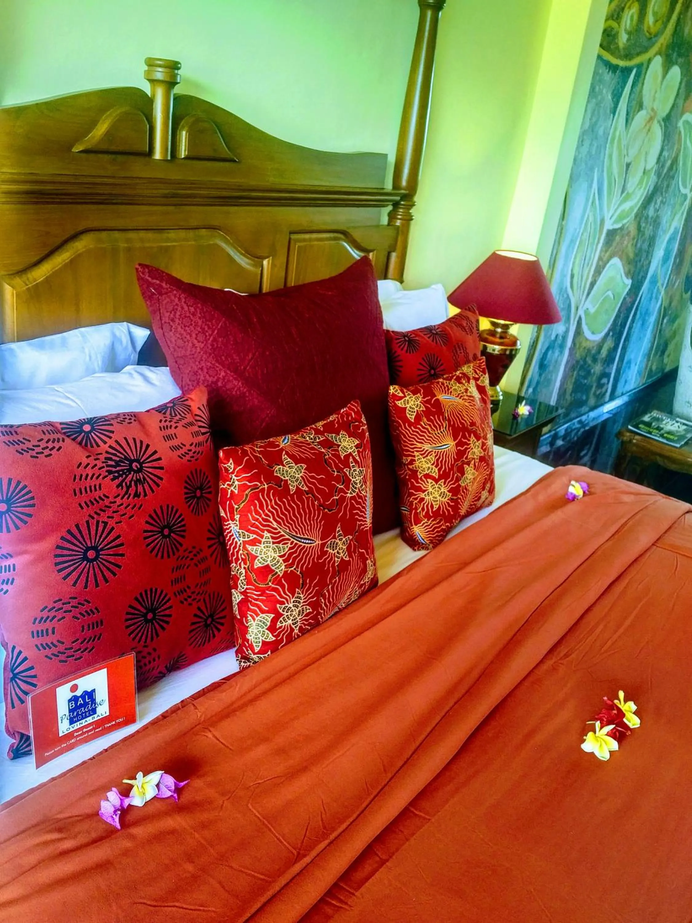 Bed in Bali Paradise Hotel Boutique Resort