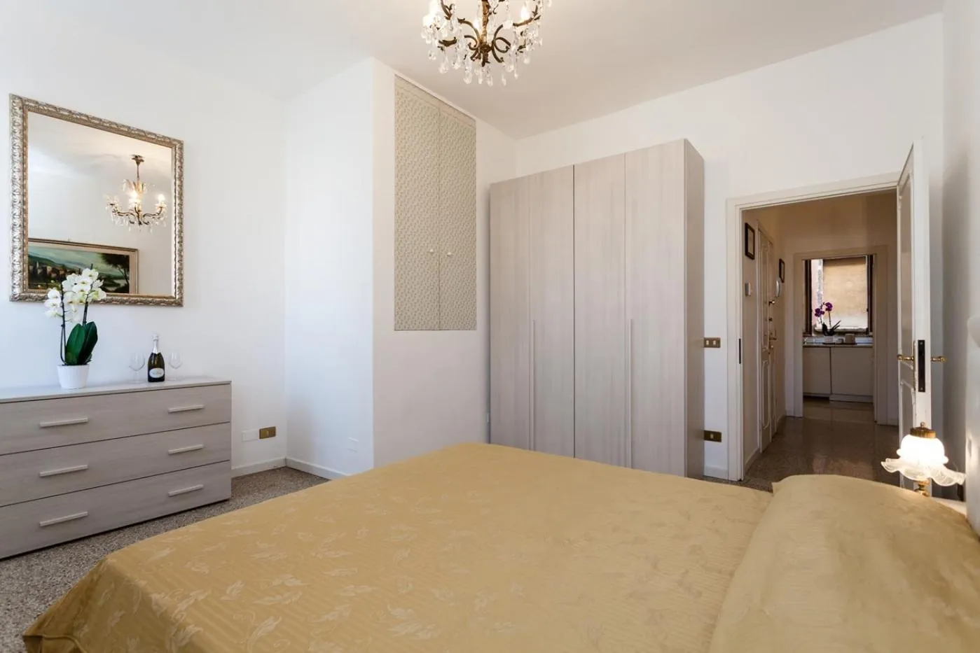 Bed in Prince Apartments