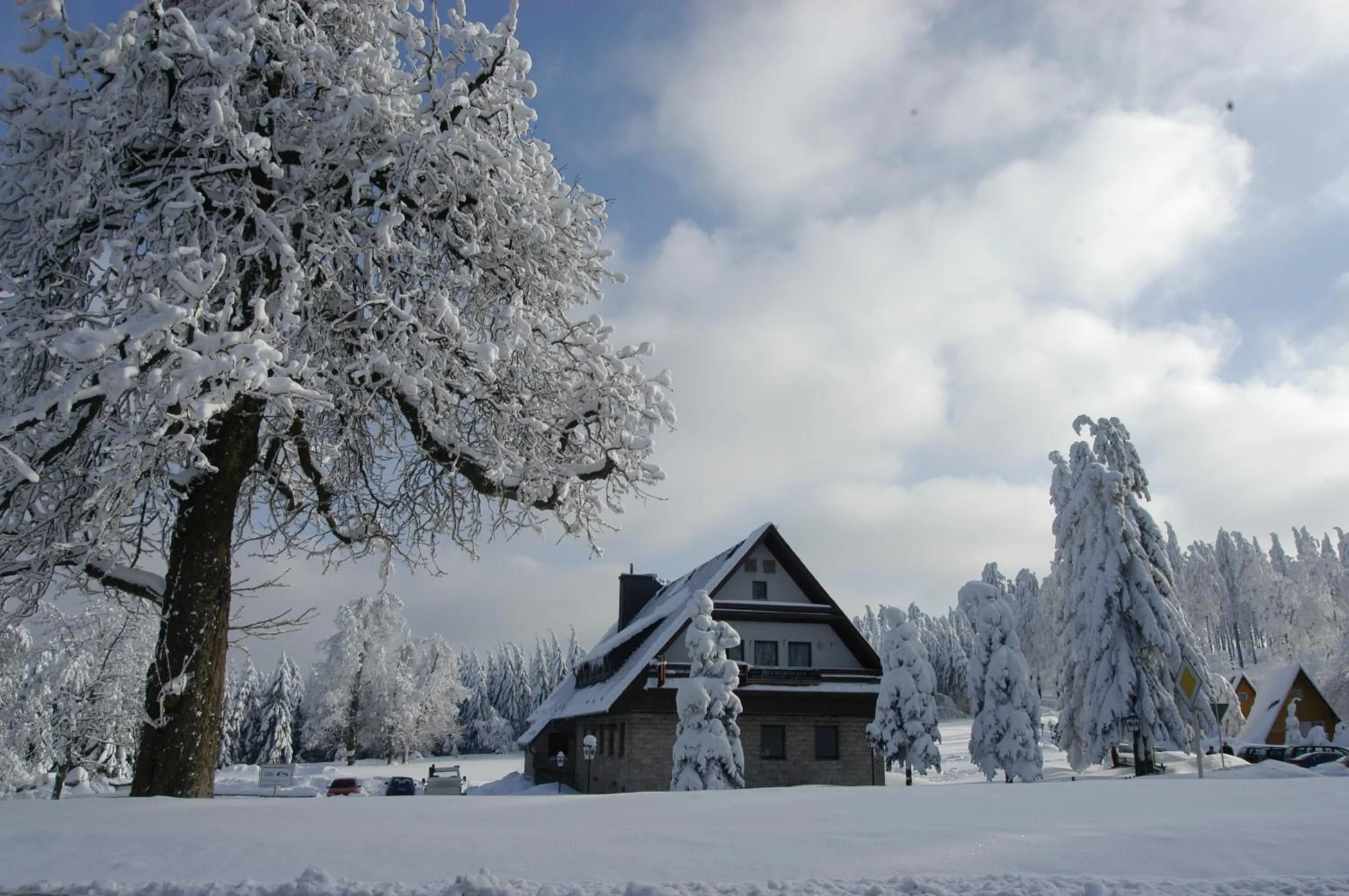 Berggasthof Heuberghaus, direkt am Rennsteig