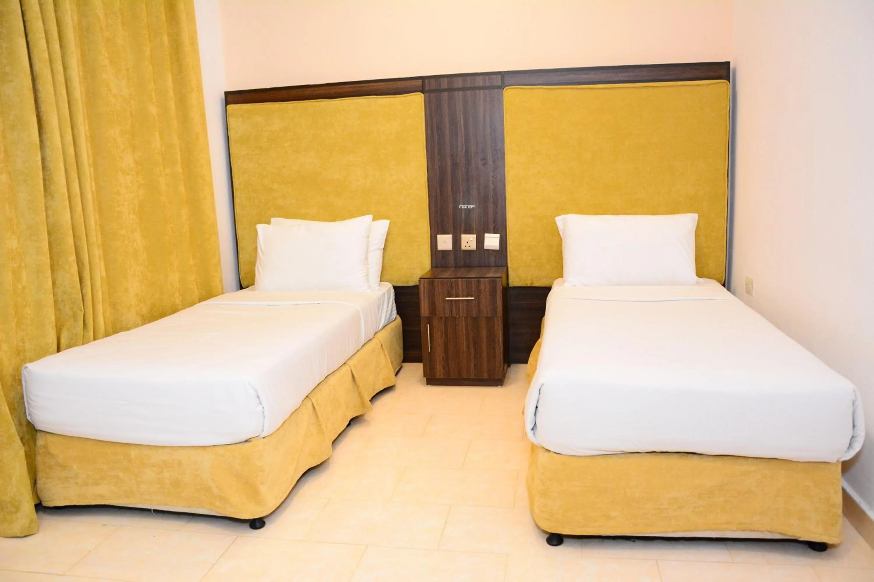 Bed in Samharam Resort Salalah