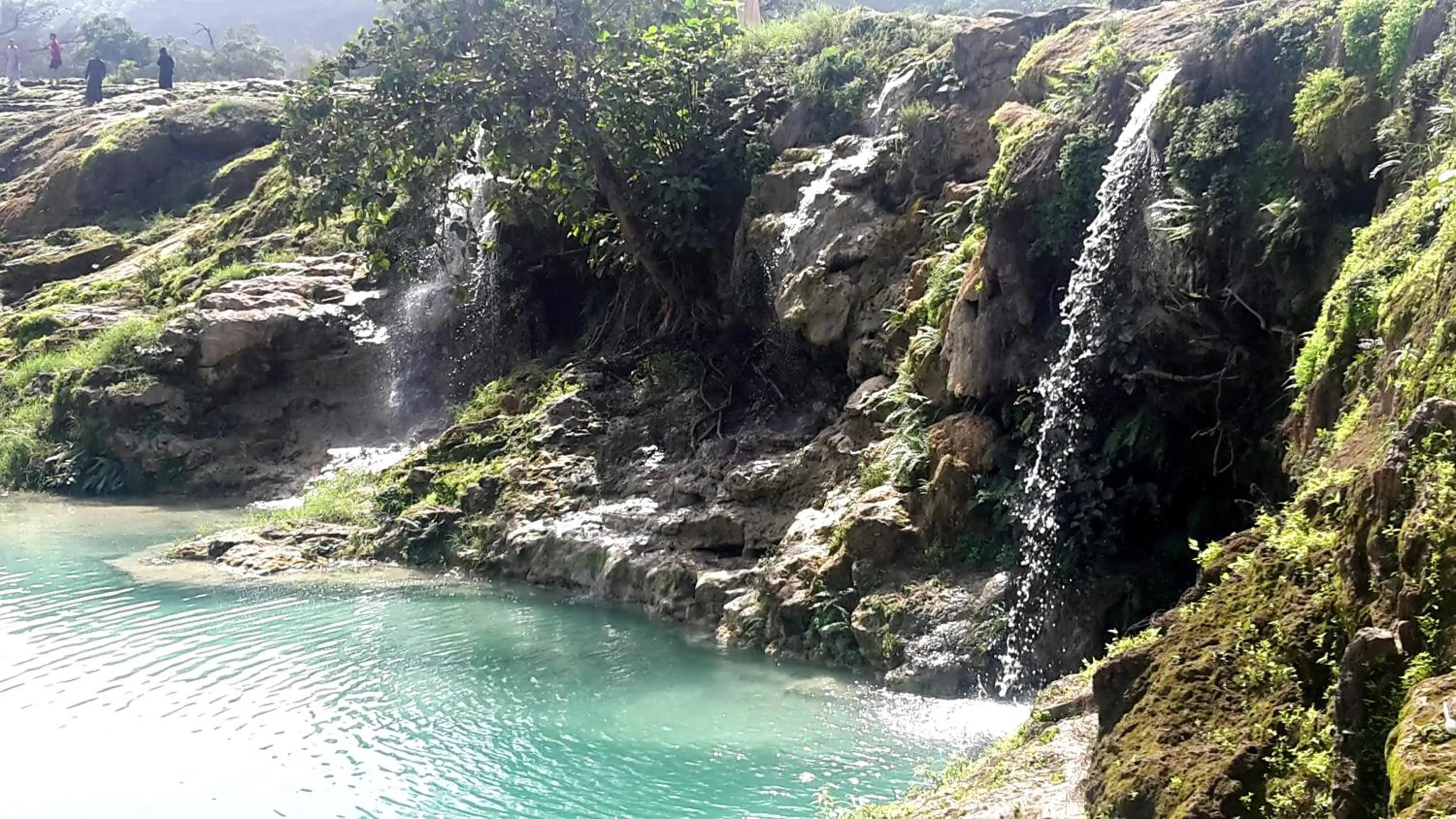 Natural landscape in Samharam Resort Salalah