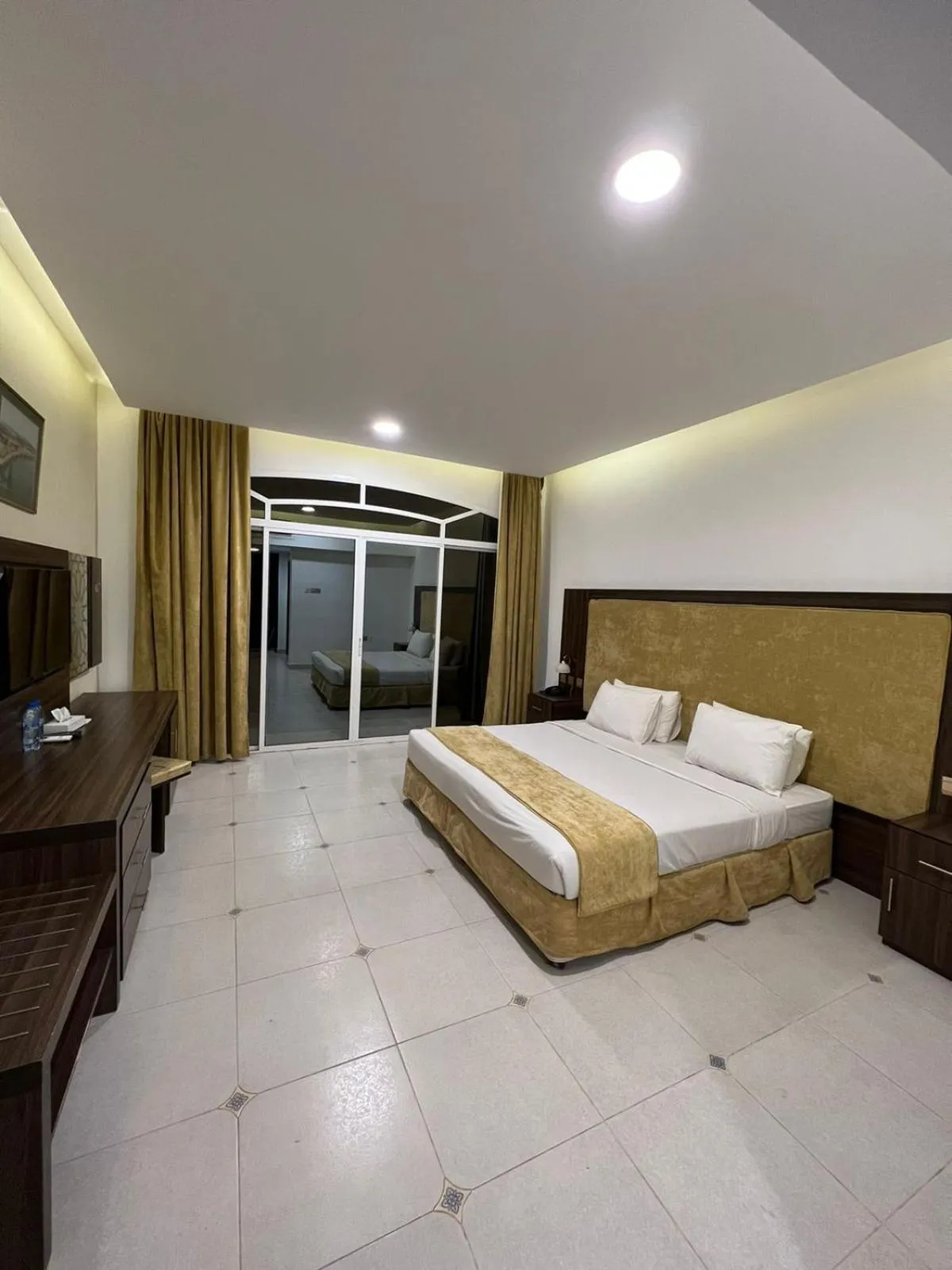 Bed in Samharam Resort Salalah