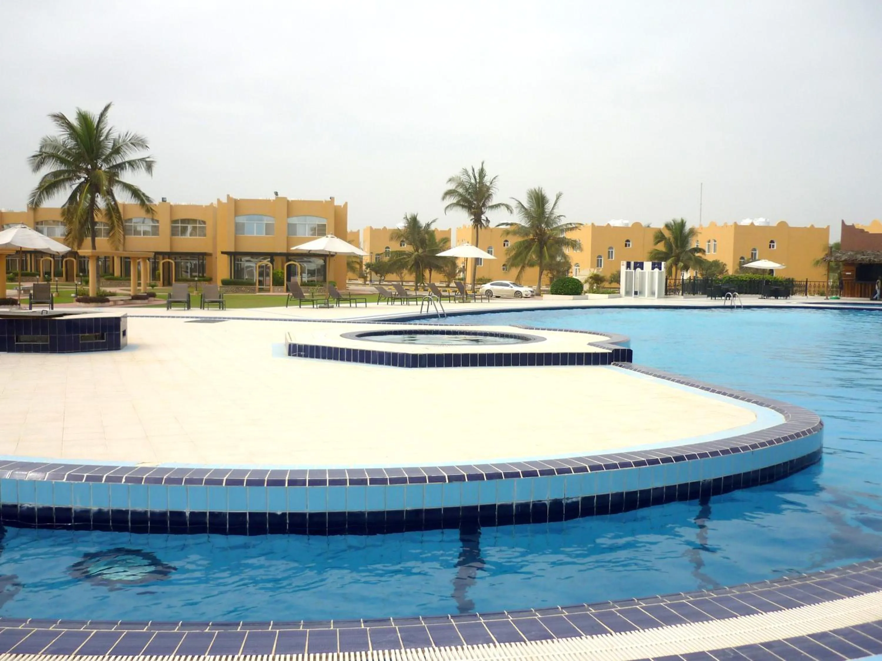 Swimming pool in Samharam Resort Salalah