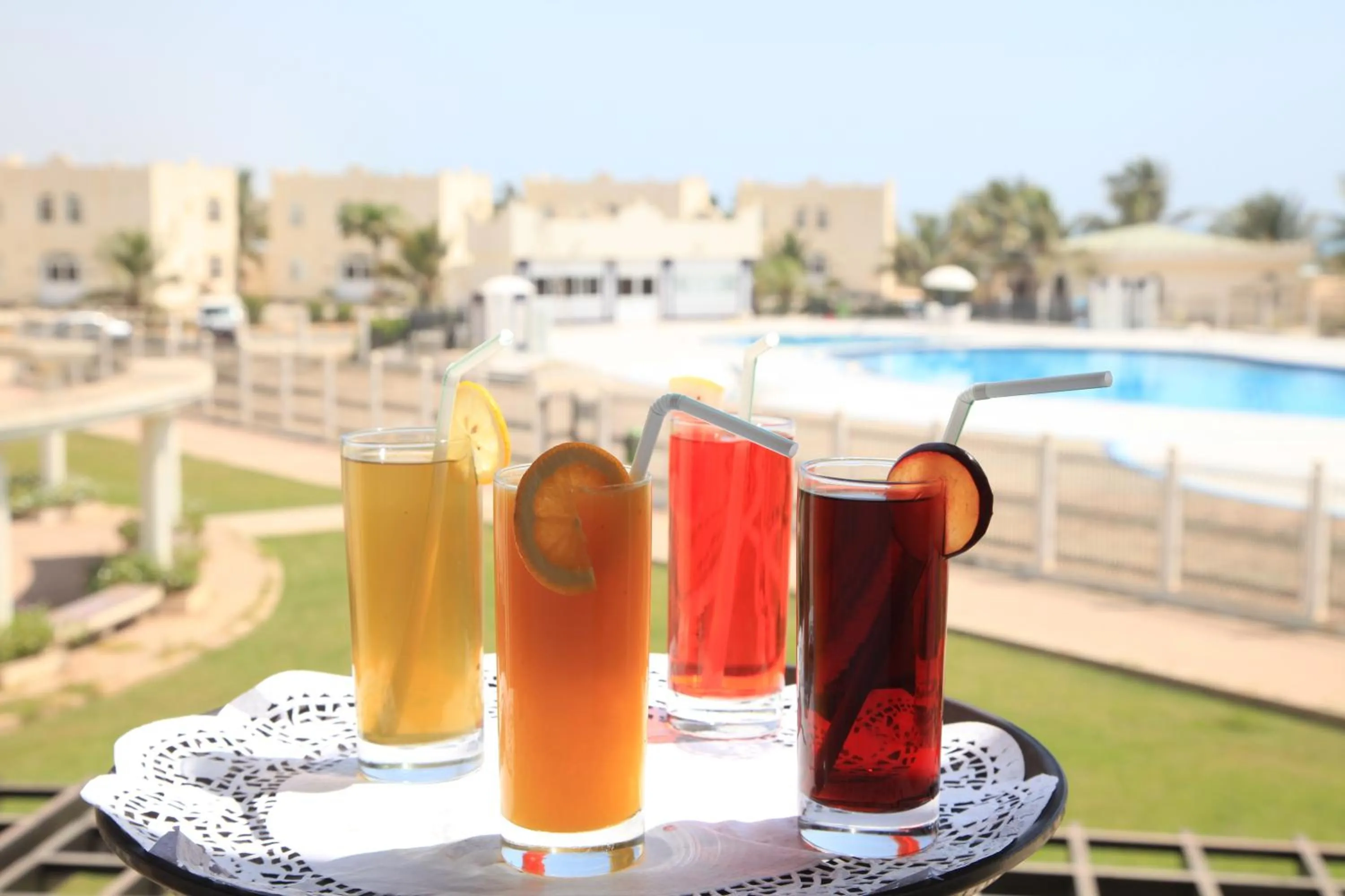 Bird's eye view in Samharam Resort Salalah