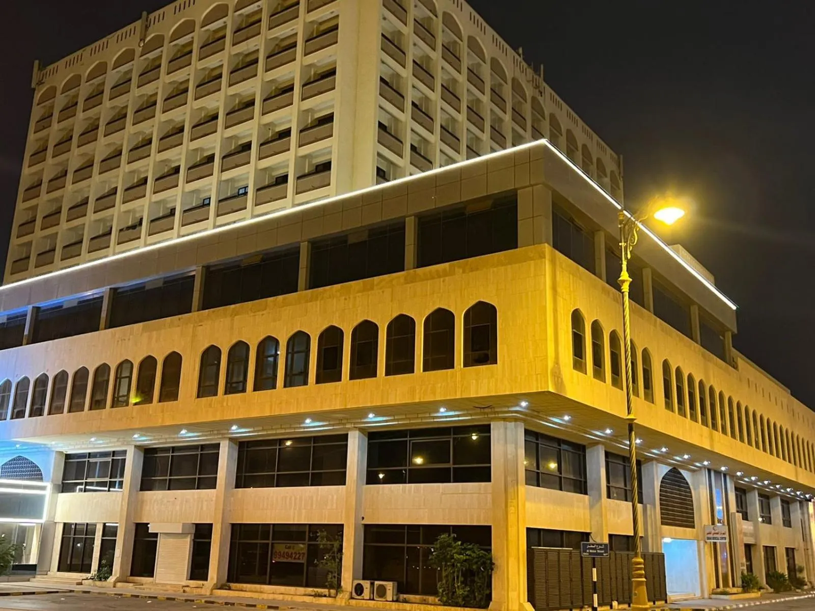 Night, Property Building in Haffa House Salalah