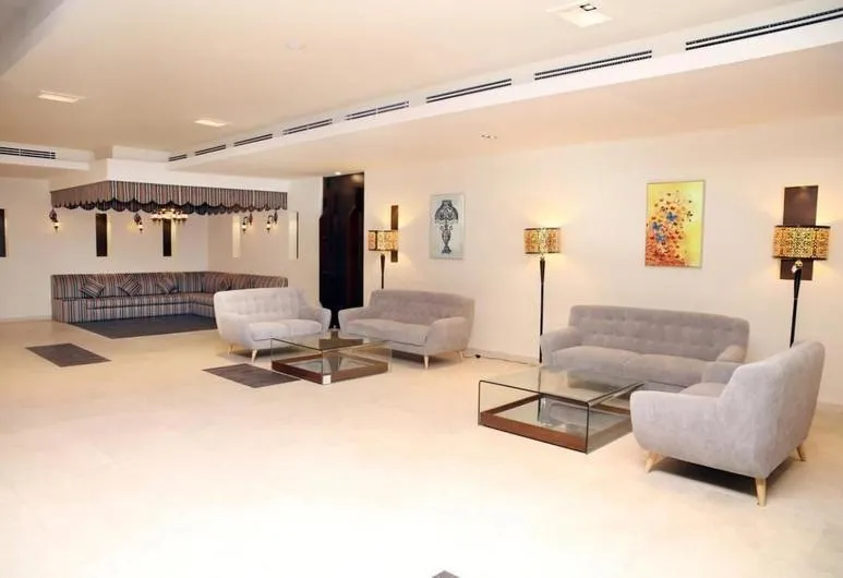 Seating area, Lobby/Reception in Haffa House Salalah