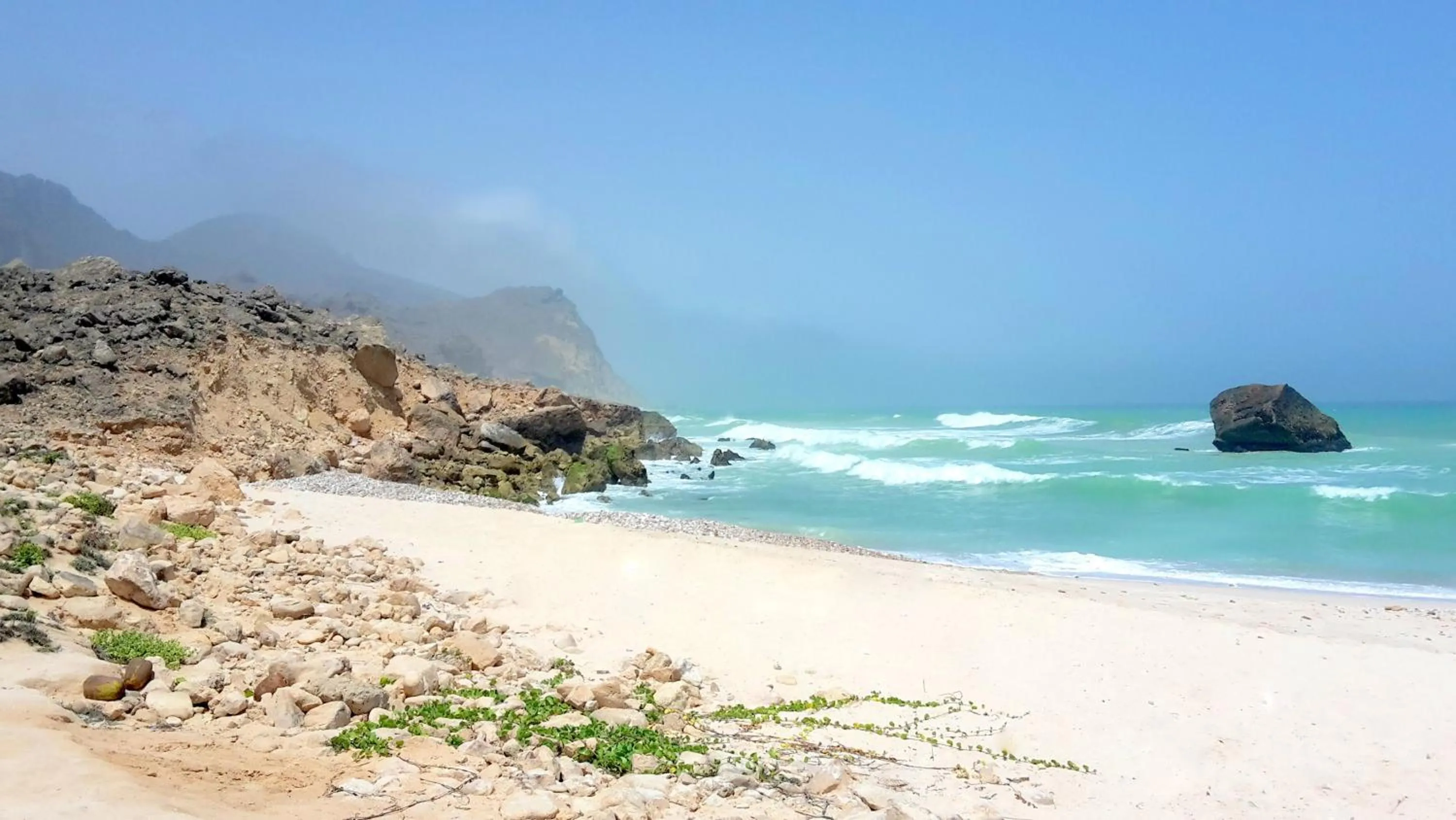 Natural landscape, Beach in Haffa House Salalah