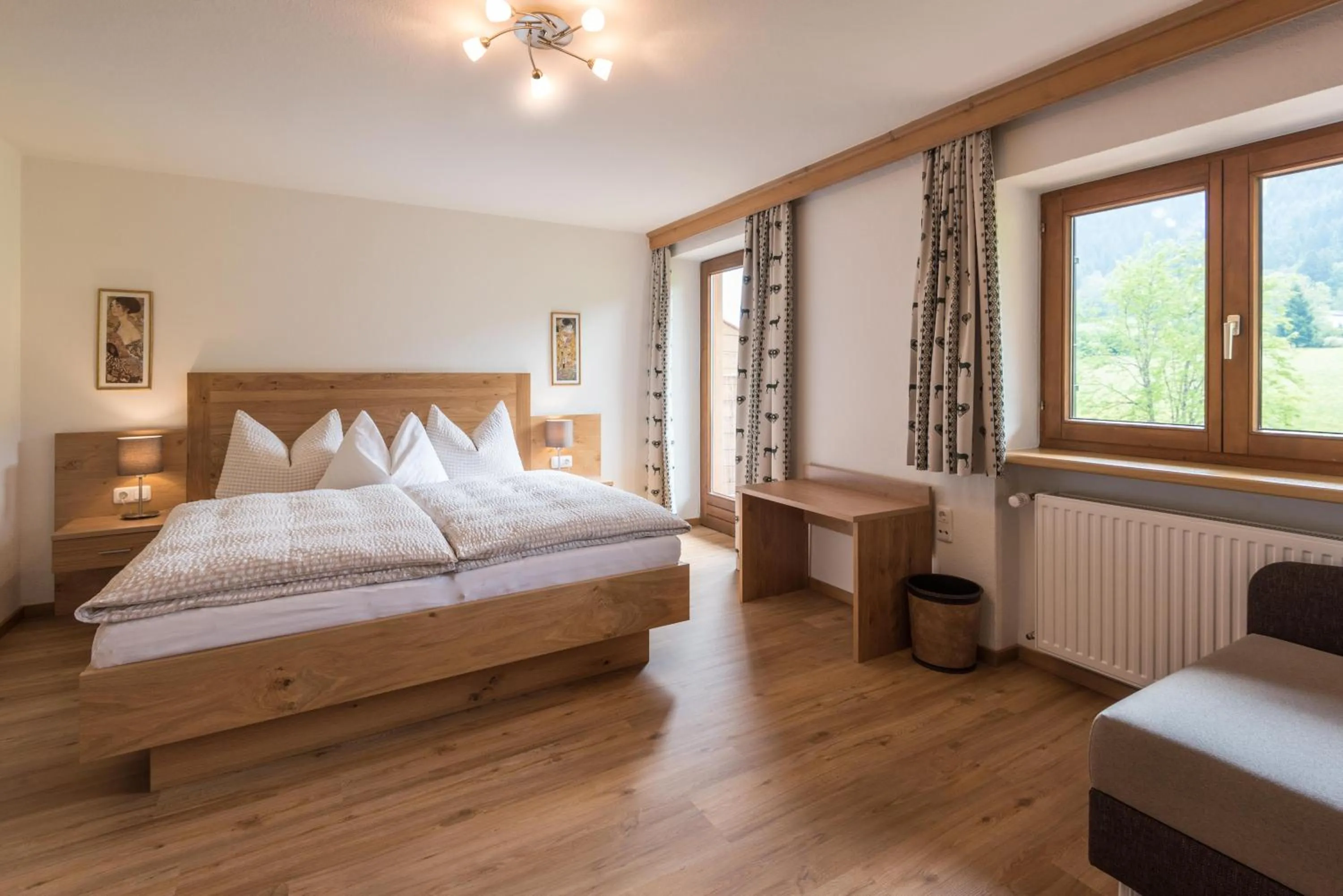 Bedroom, Bed in Apartments Foidl