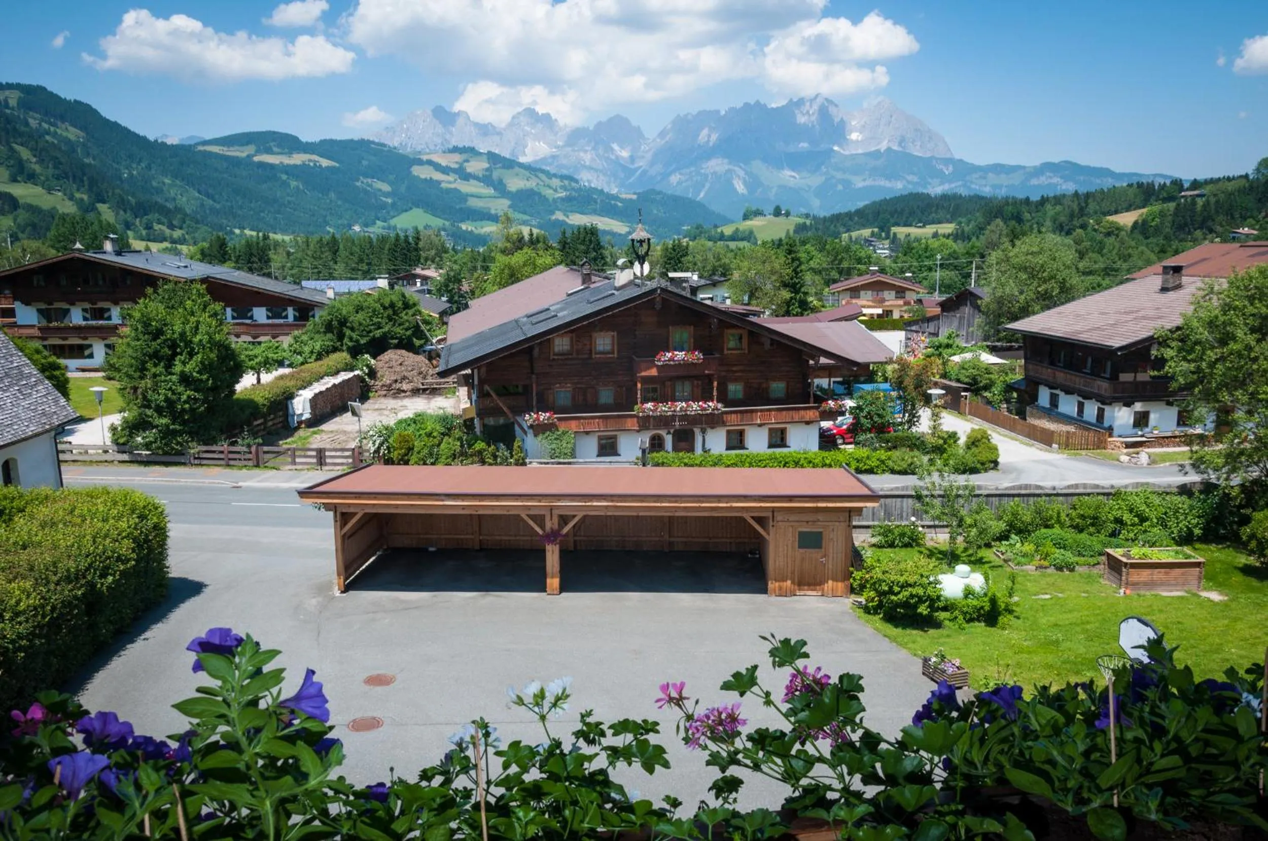 Mountain view in Apartments Foidl
