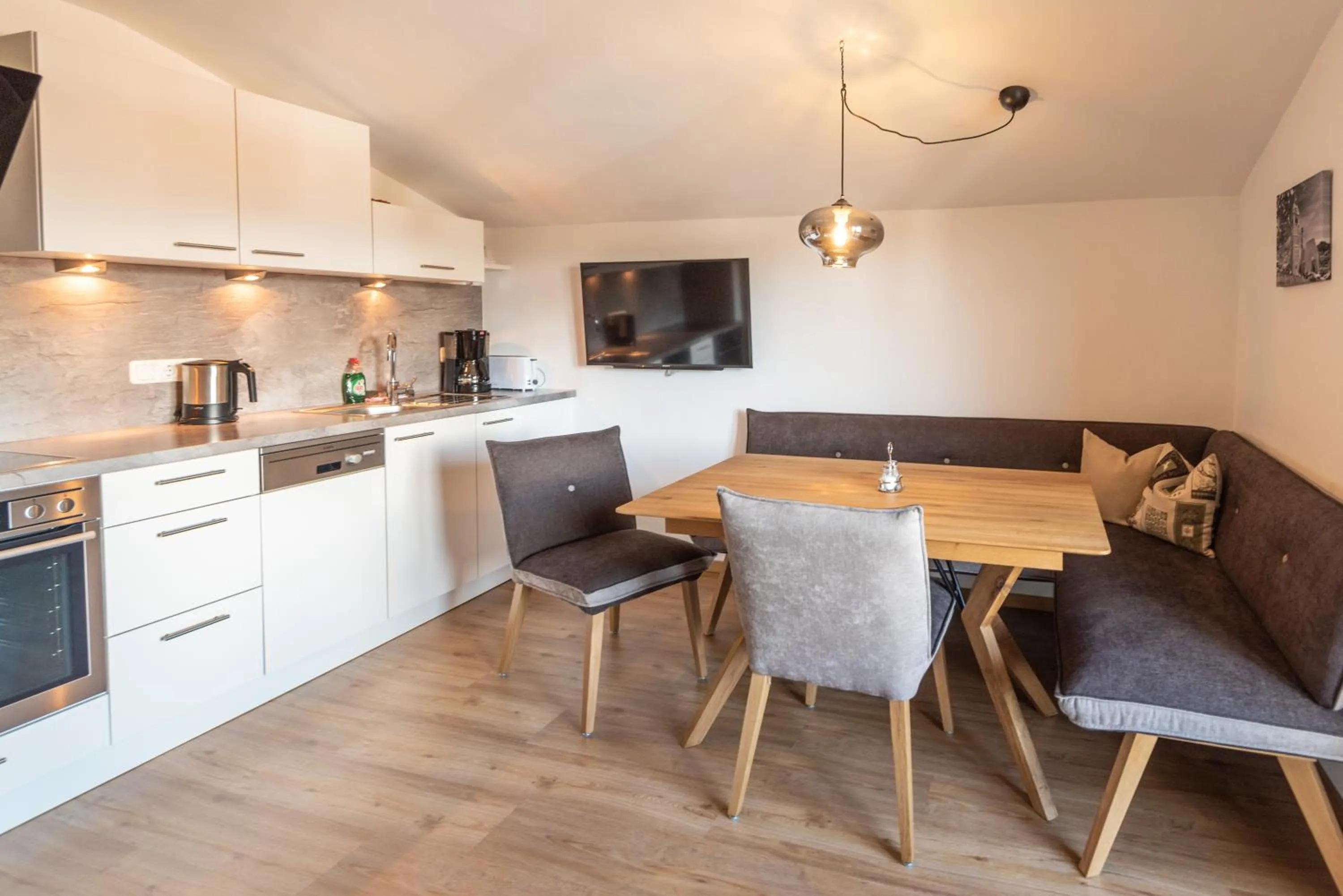 Dining area in Apartments Foidl