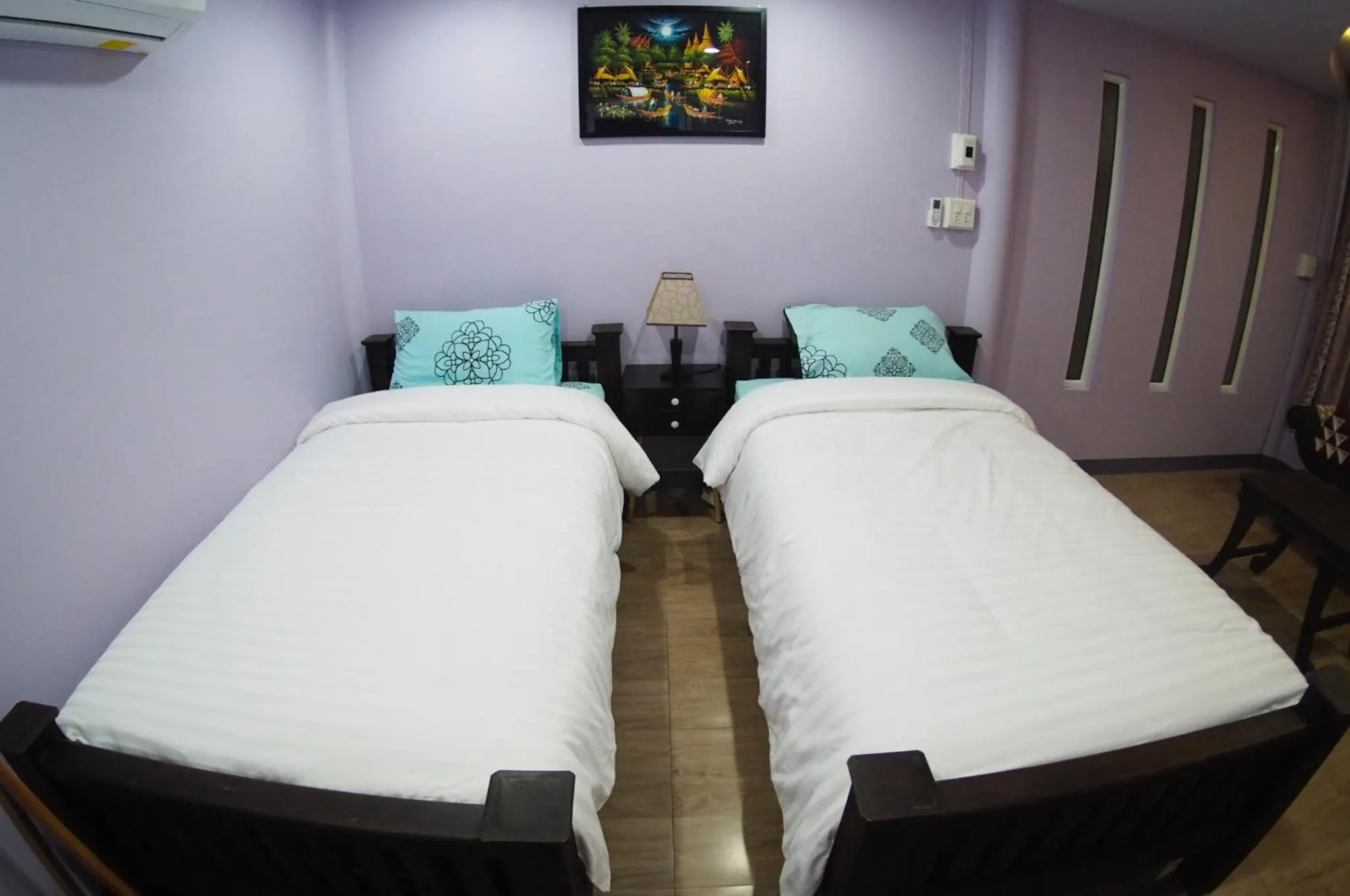Bed in Pan Din Boutique Guest House