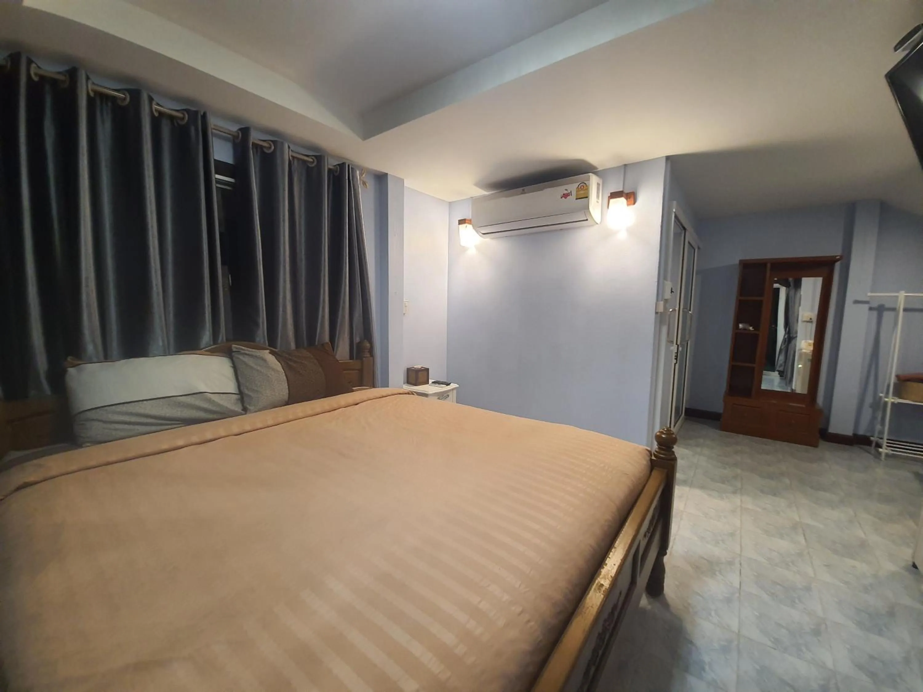 Bed in Pan Din Boutique Guest House