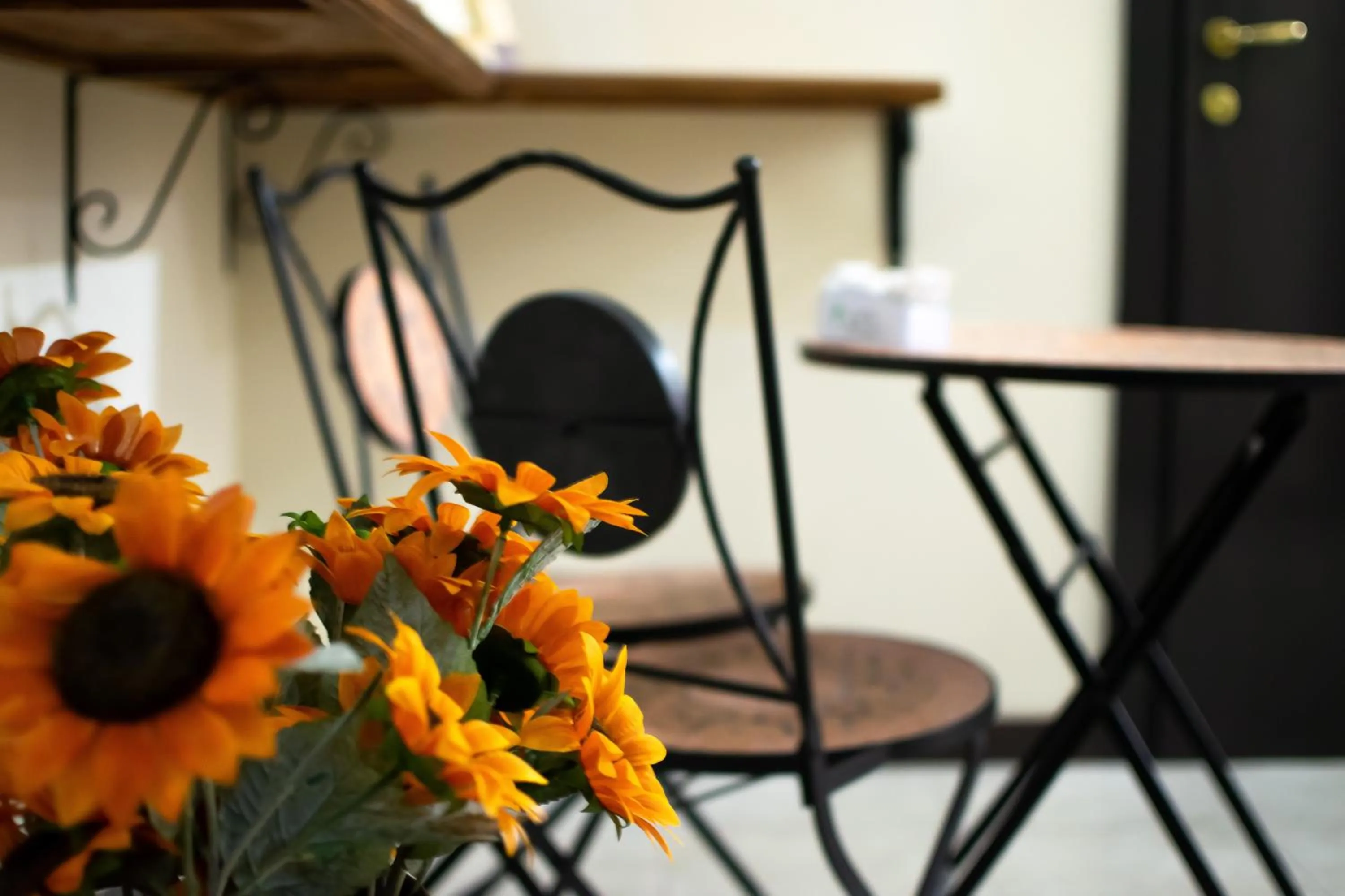 Decorative detail in B&B Muro Torto Lucera