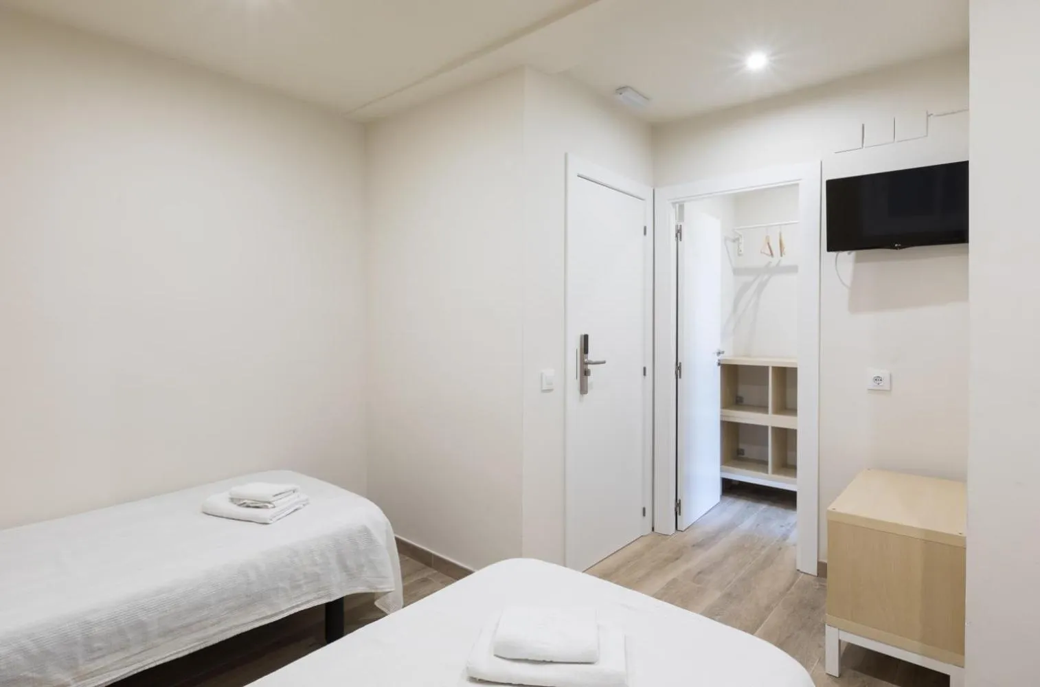 Bed in Hostal Oliveta