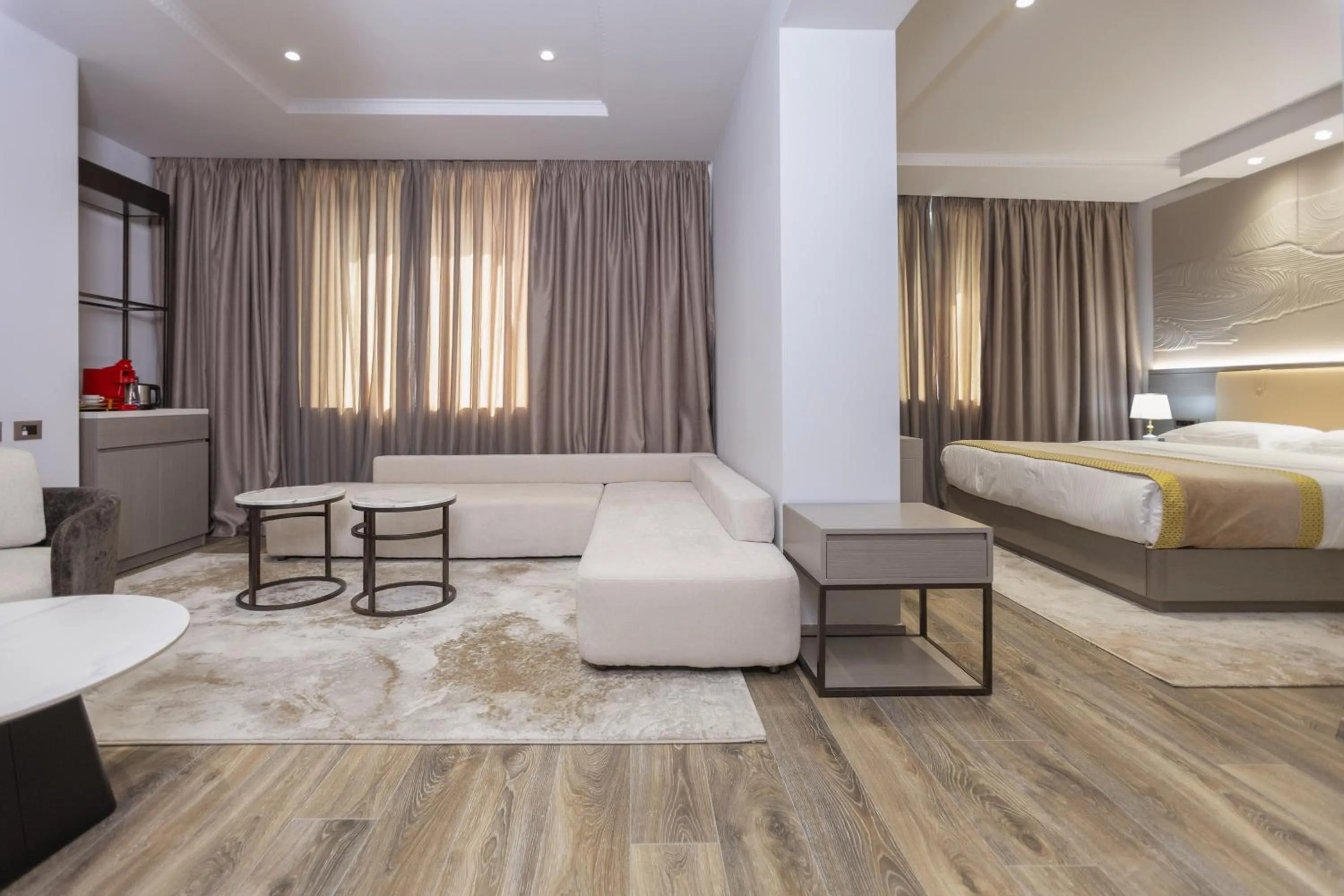 Bed in Shkoder Grand Hotel Europa, Affiliated by Melia