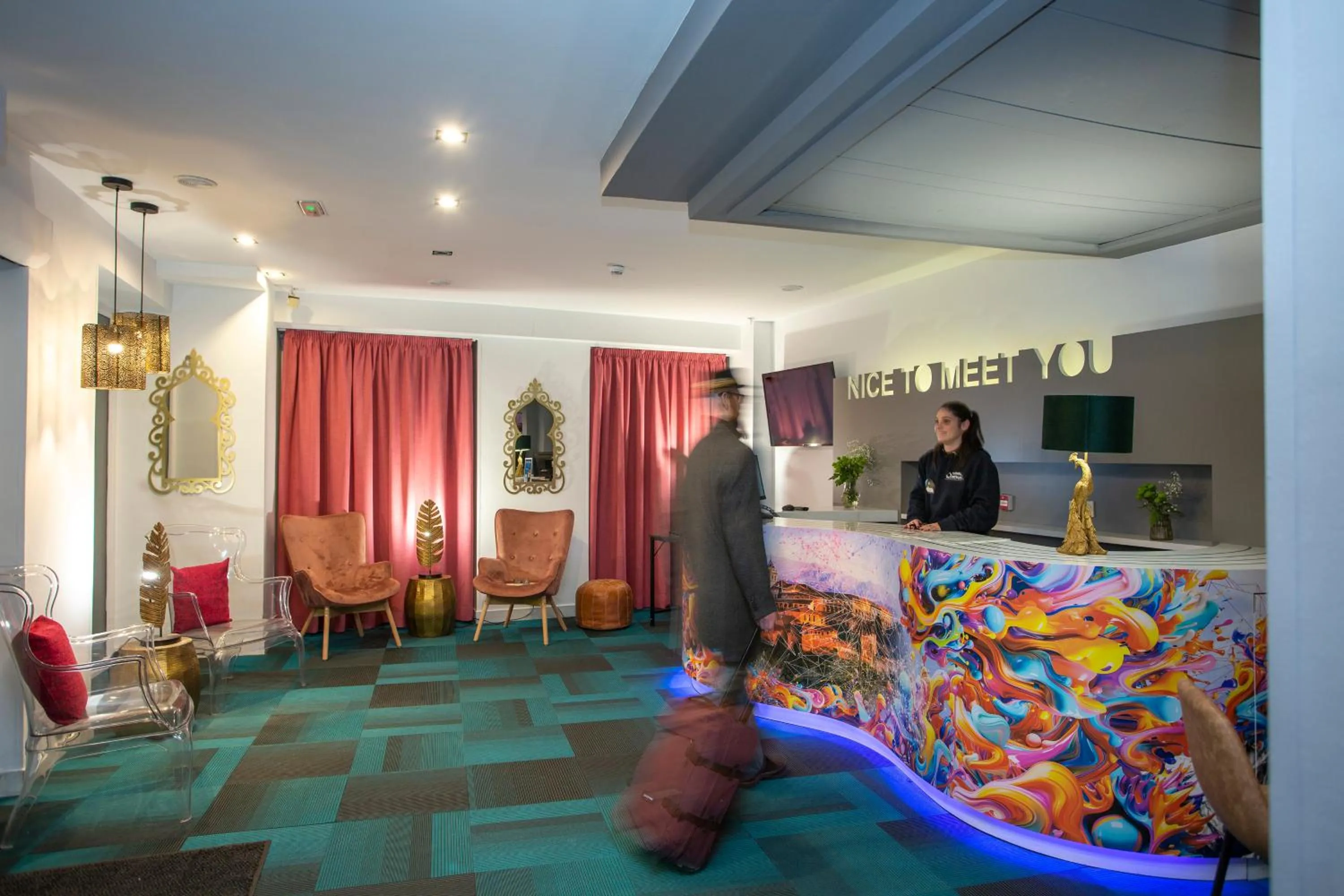 Lobby or reception in Casual Ilbira Granada