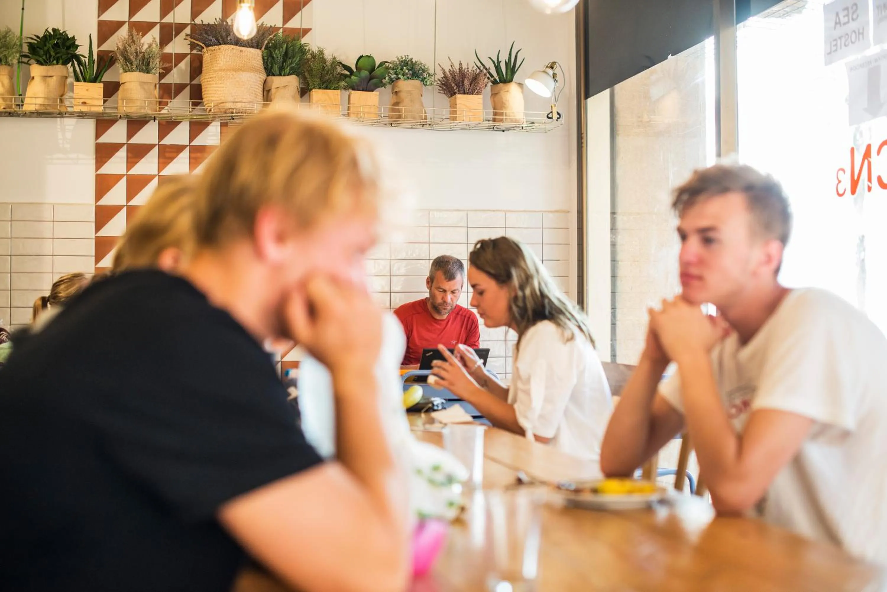 Lounge or bar in Sea Hostel Barcelona