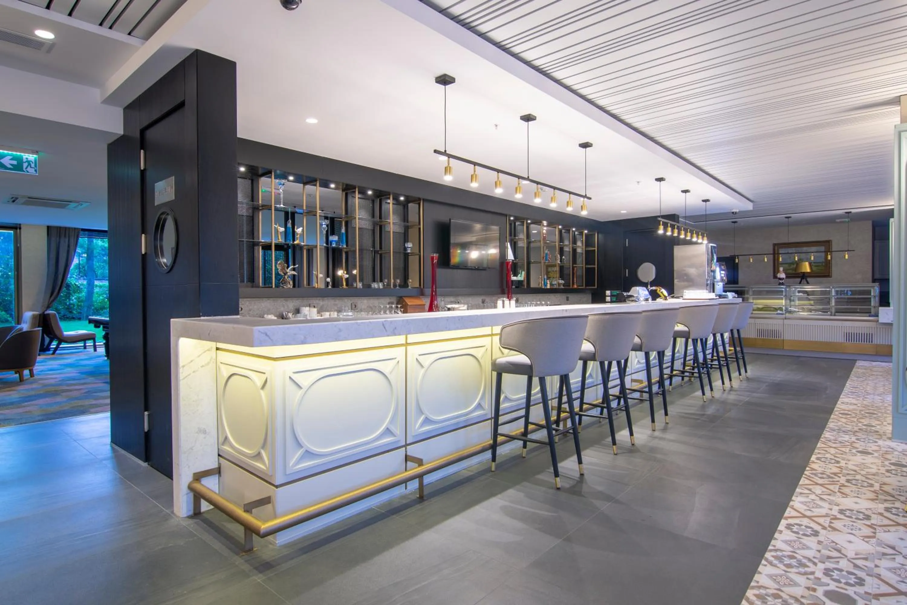 Lounge or bar in Fame Residence Goynuk