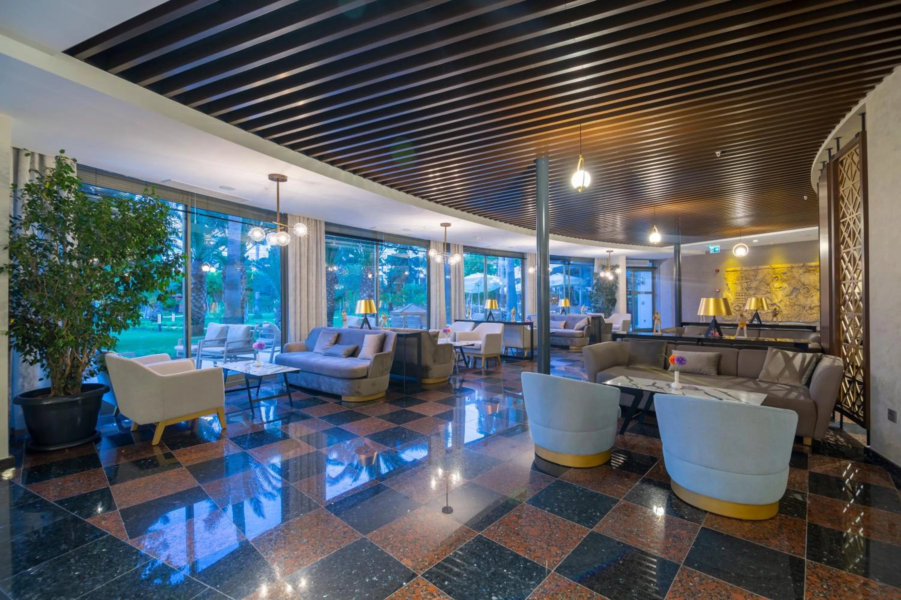 Lobby or reception in Fame Residence Goynuk