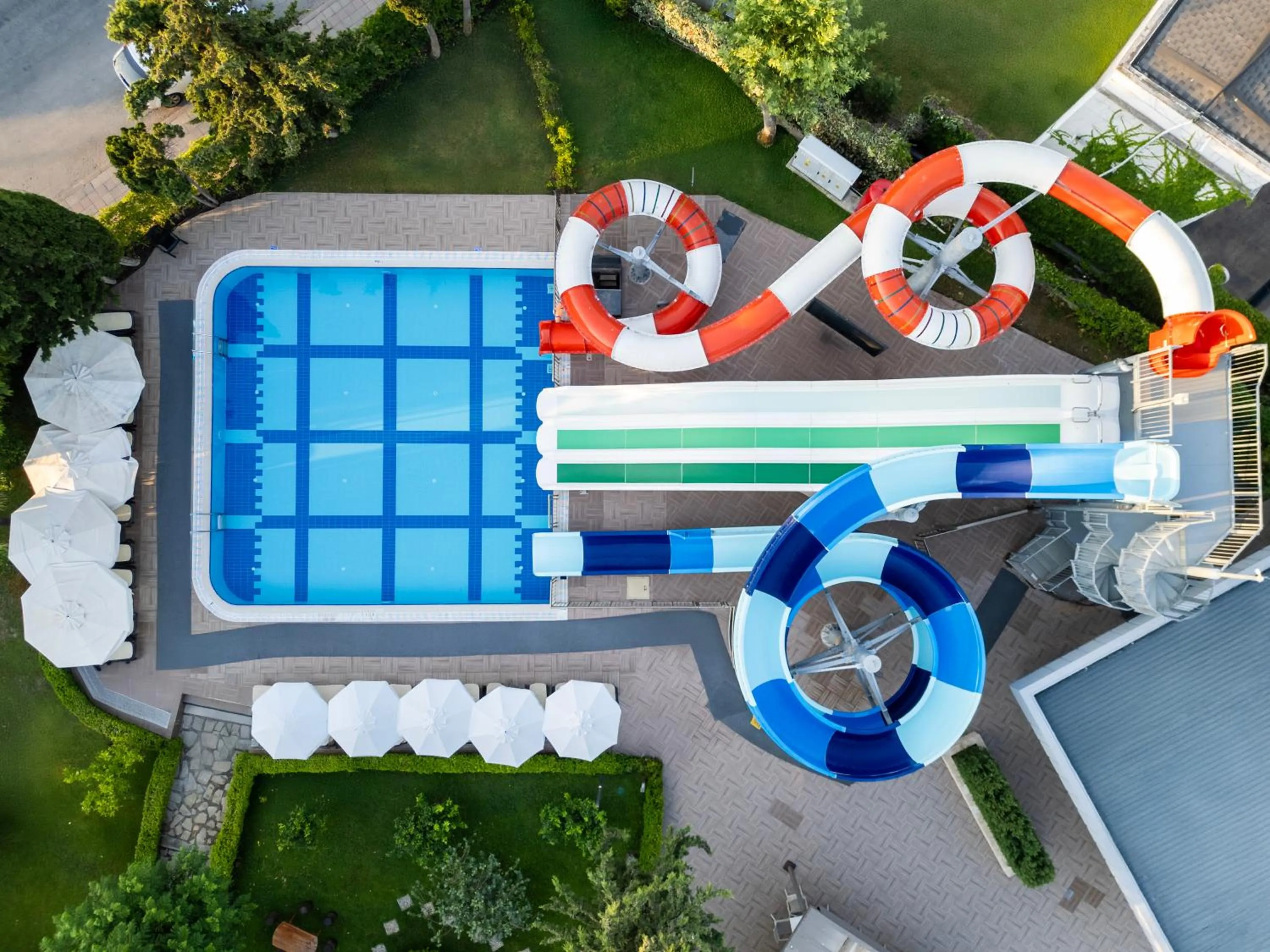 Swimming pool in Fame Residence Goynuk