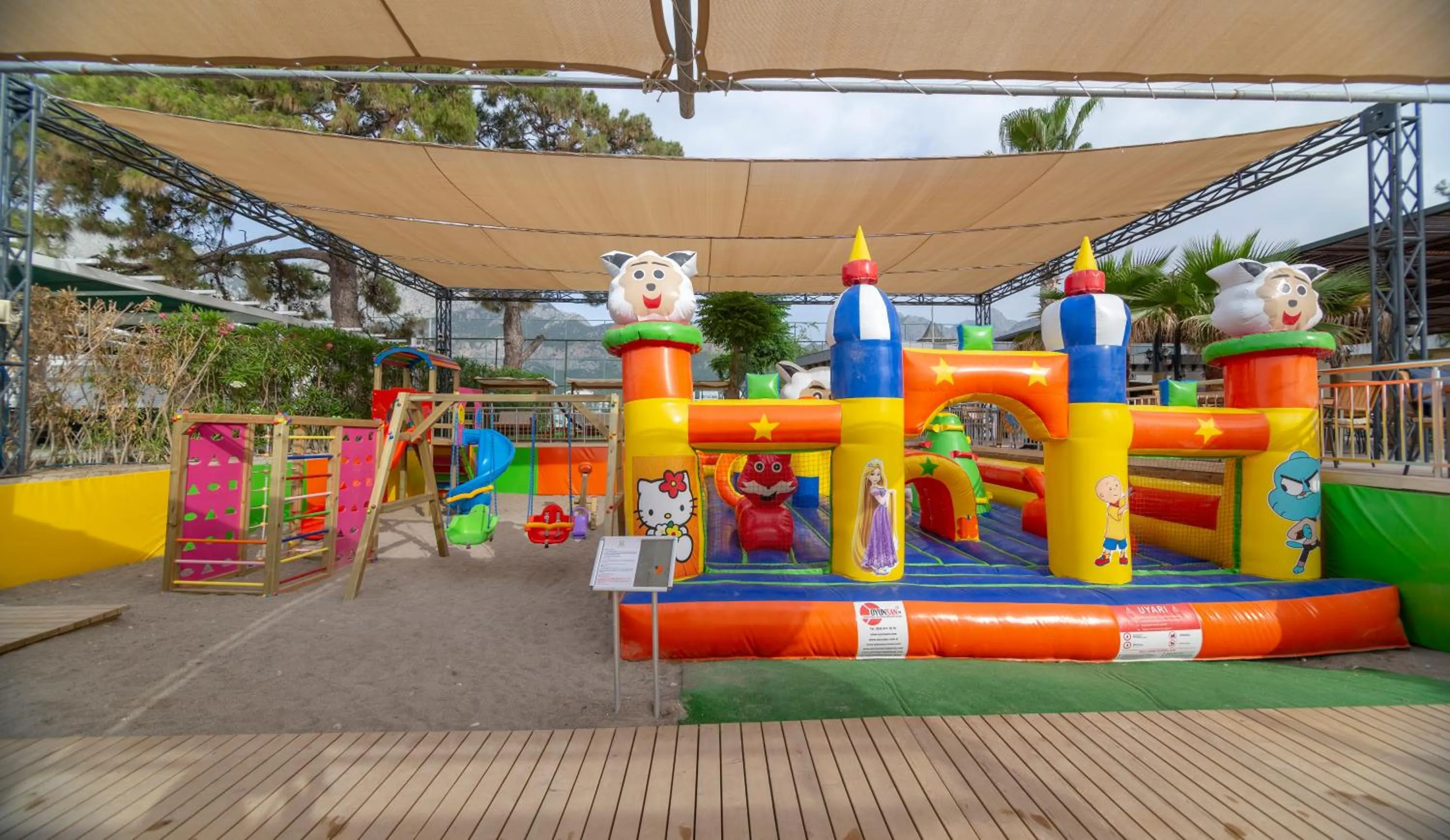 Children play ground in Fame Residence Goynuk