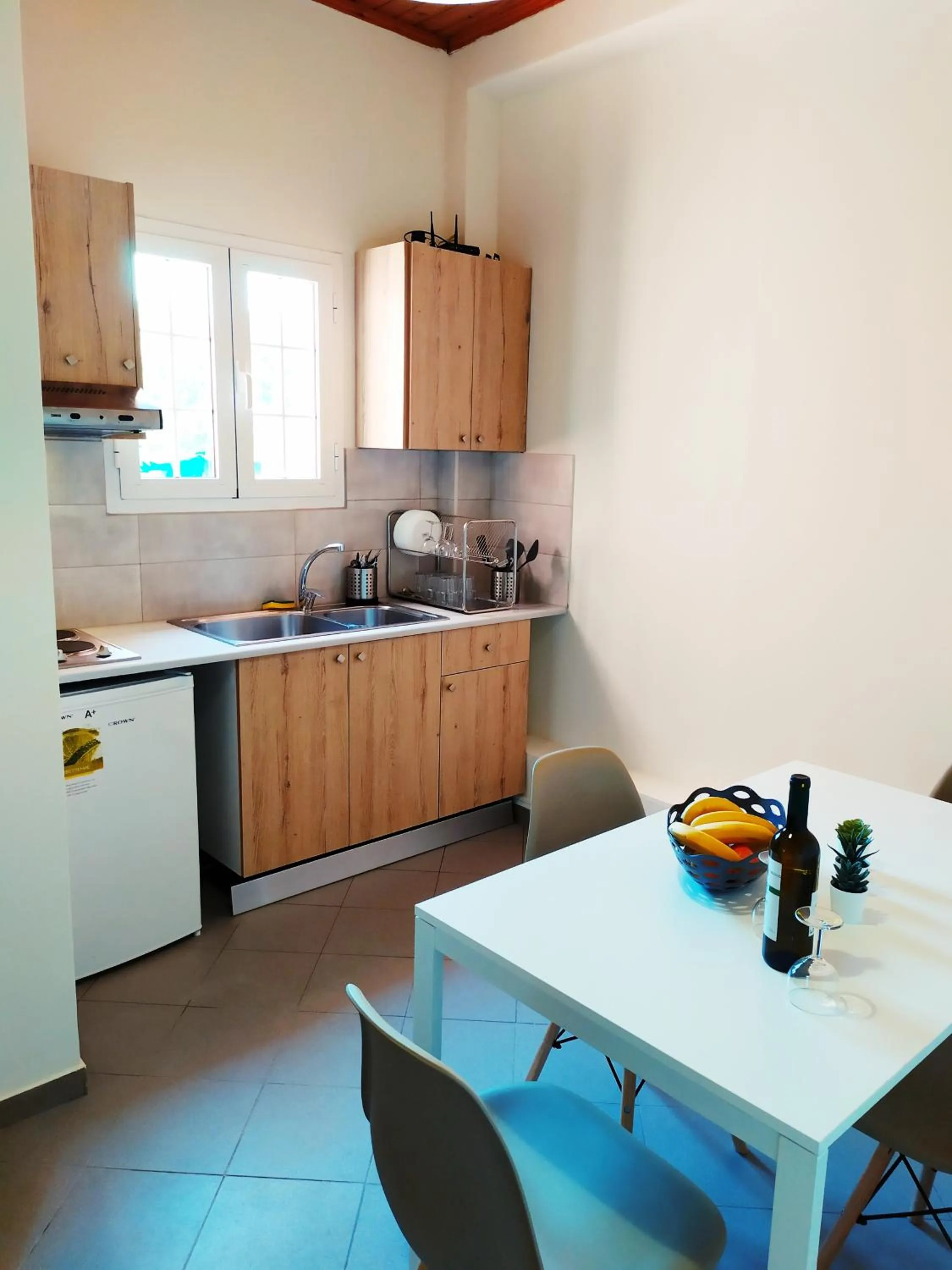 Kitchen or kitchenette in Riposo Studios & Apartments