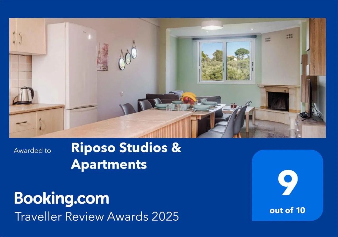 Certificate/Award in Riposo Studios & Apartments