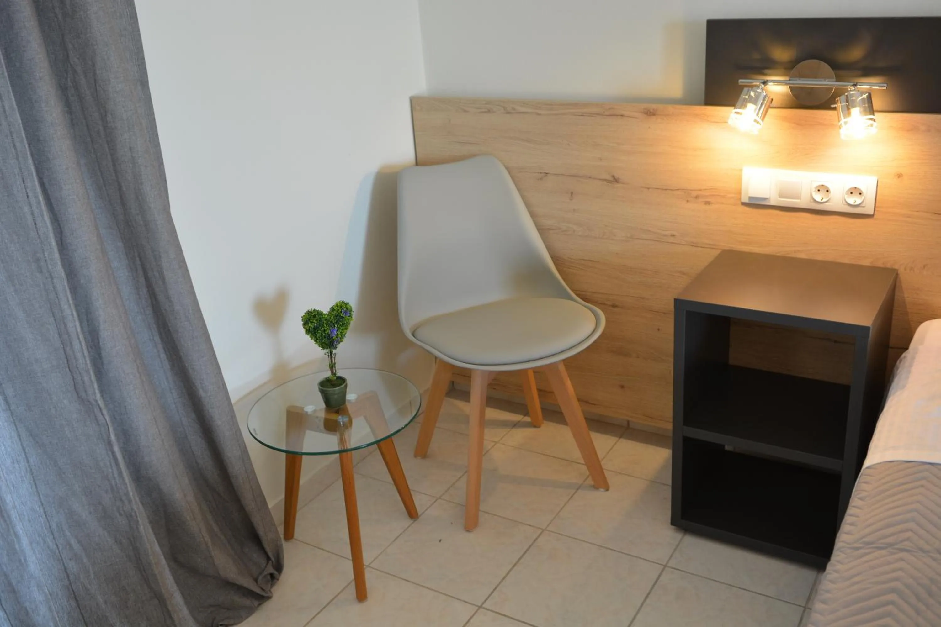 Seating area in Riposo Studios & Apartments