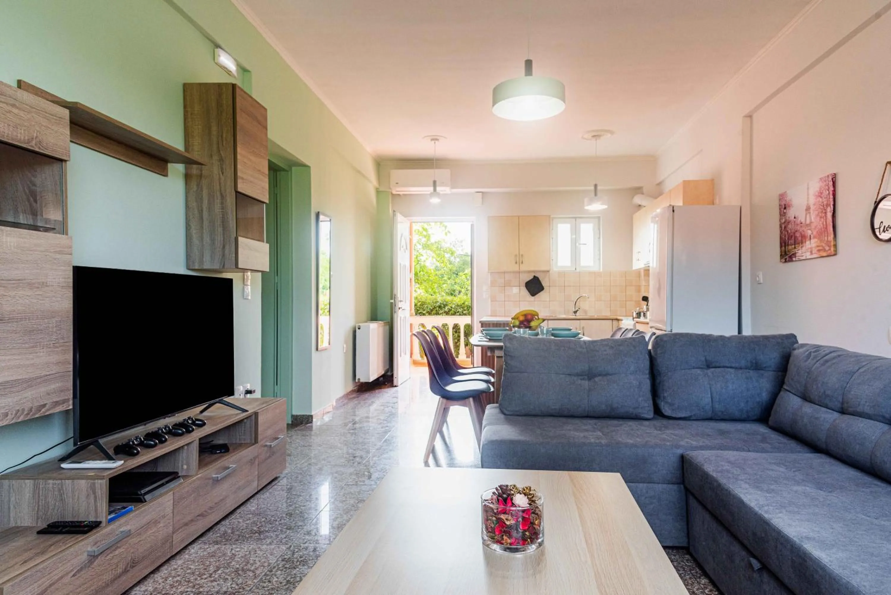 Living room in Riposo Studios & Apartments