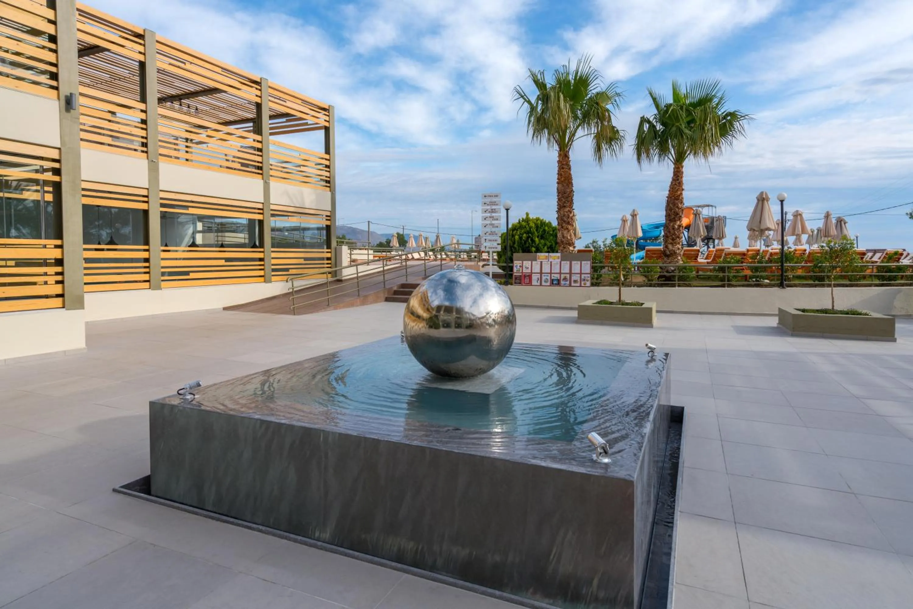 Decorative detail in Georgioupolis Resort & Aqua Park