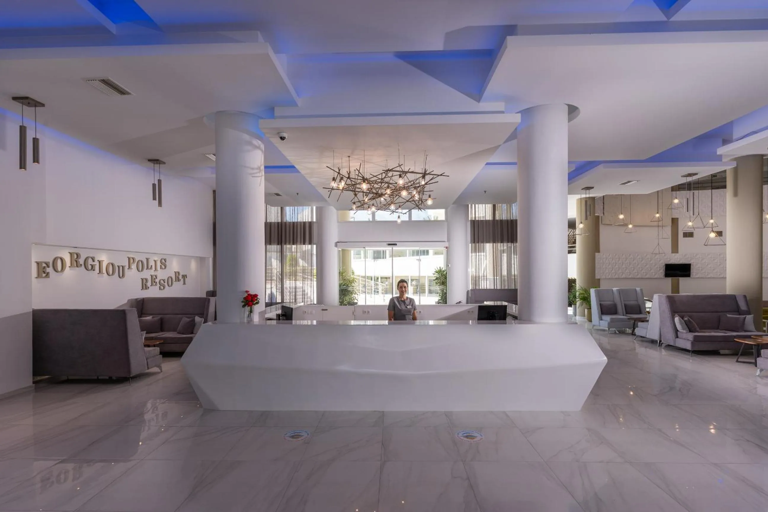 Lobby or reception in Georgioupolis Resort & Aqua Park