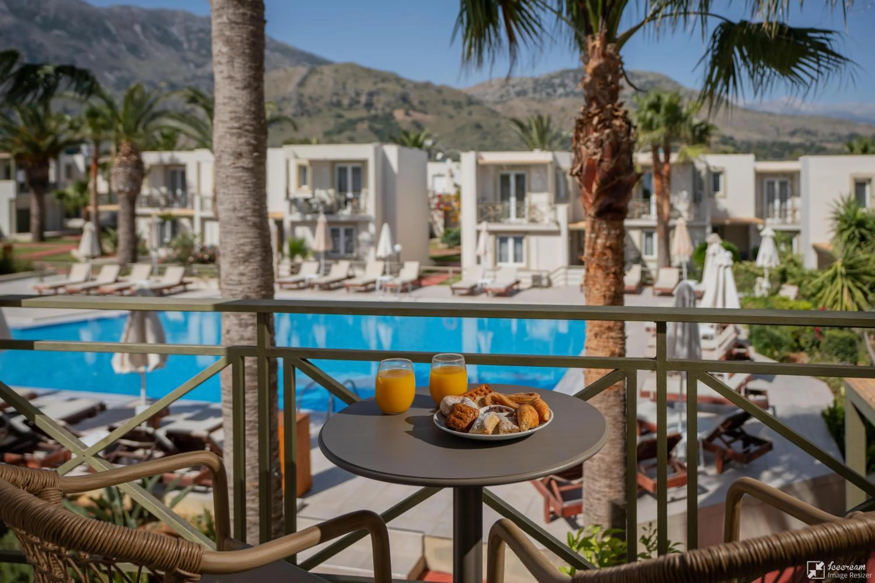 Balcony/Terrace in Georgioupolis Resort & Aqua Park