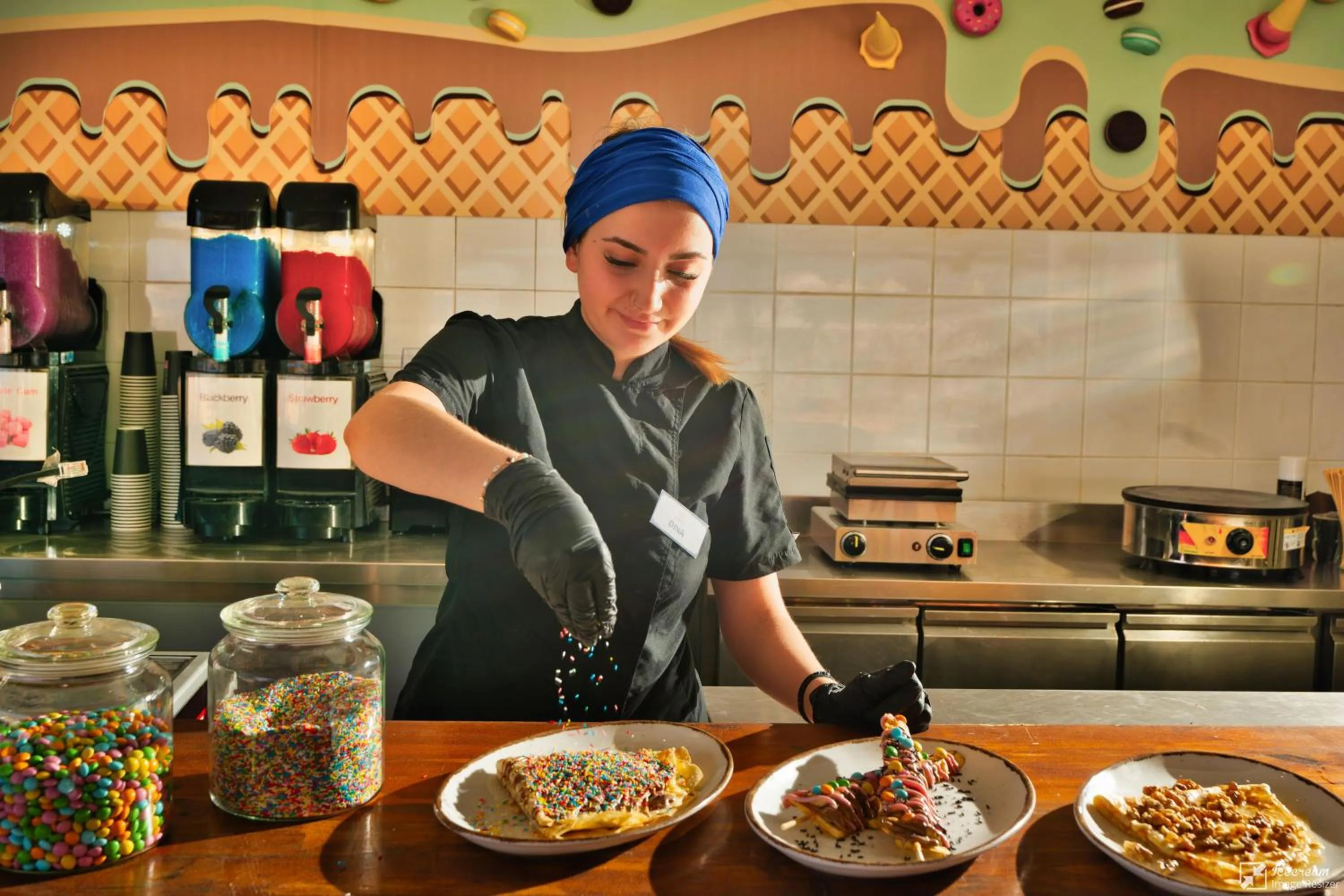 Food and drinks in Georgioupolis Resort & Aqua Park