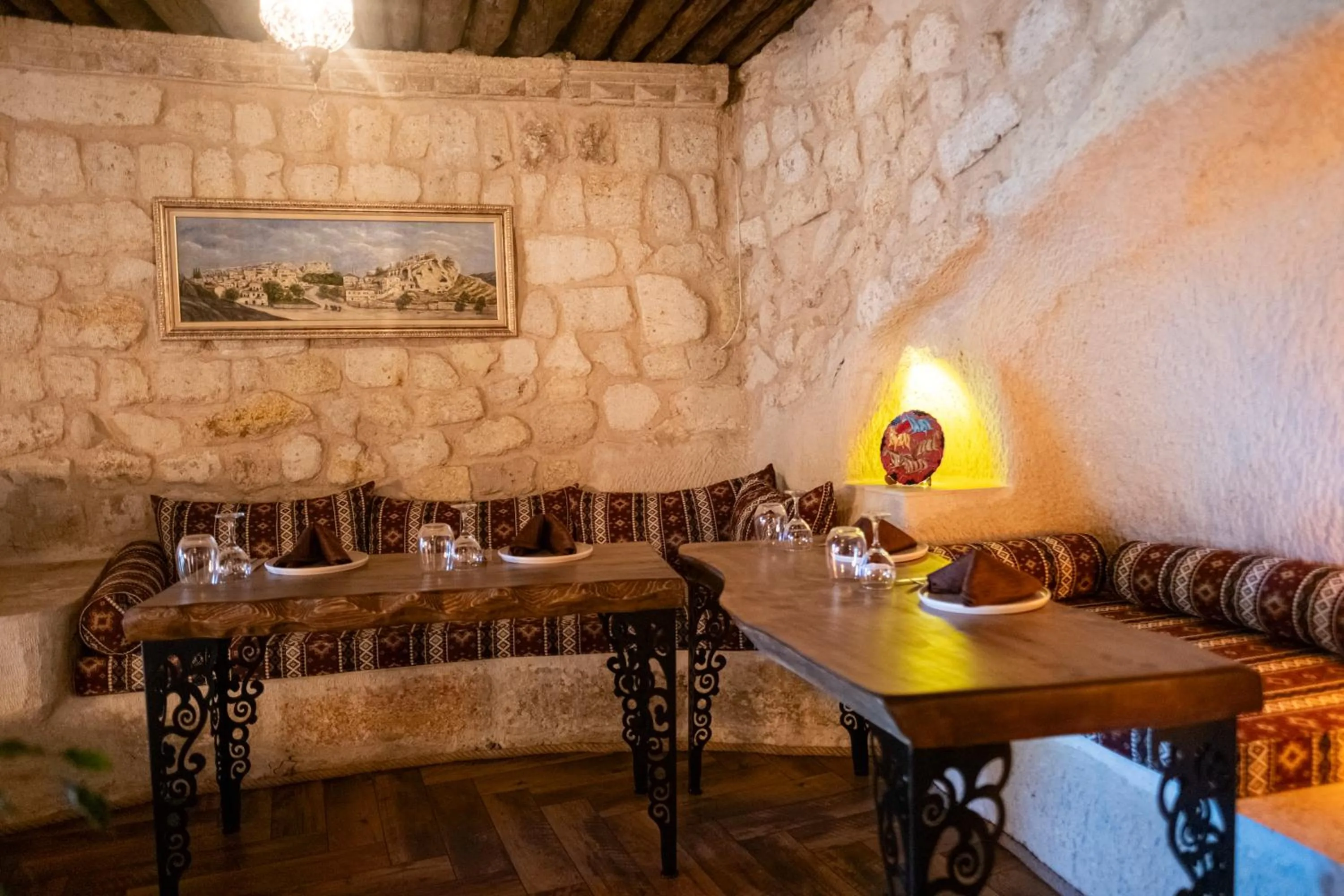 Restaurant/places to eat in Urgup Evi Cave Hotel