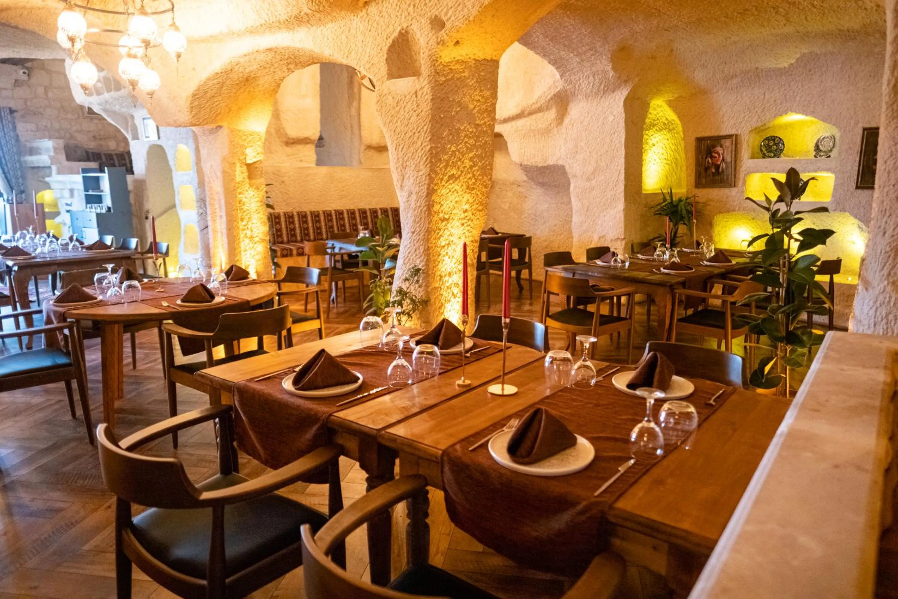 Restaurant/places to eat in Urgup Evi Cave Hotel