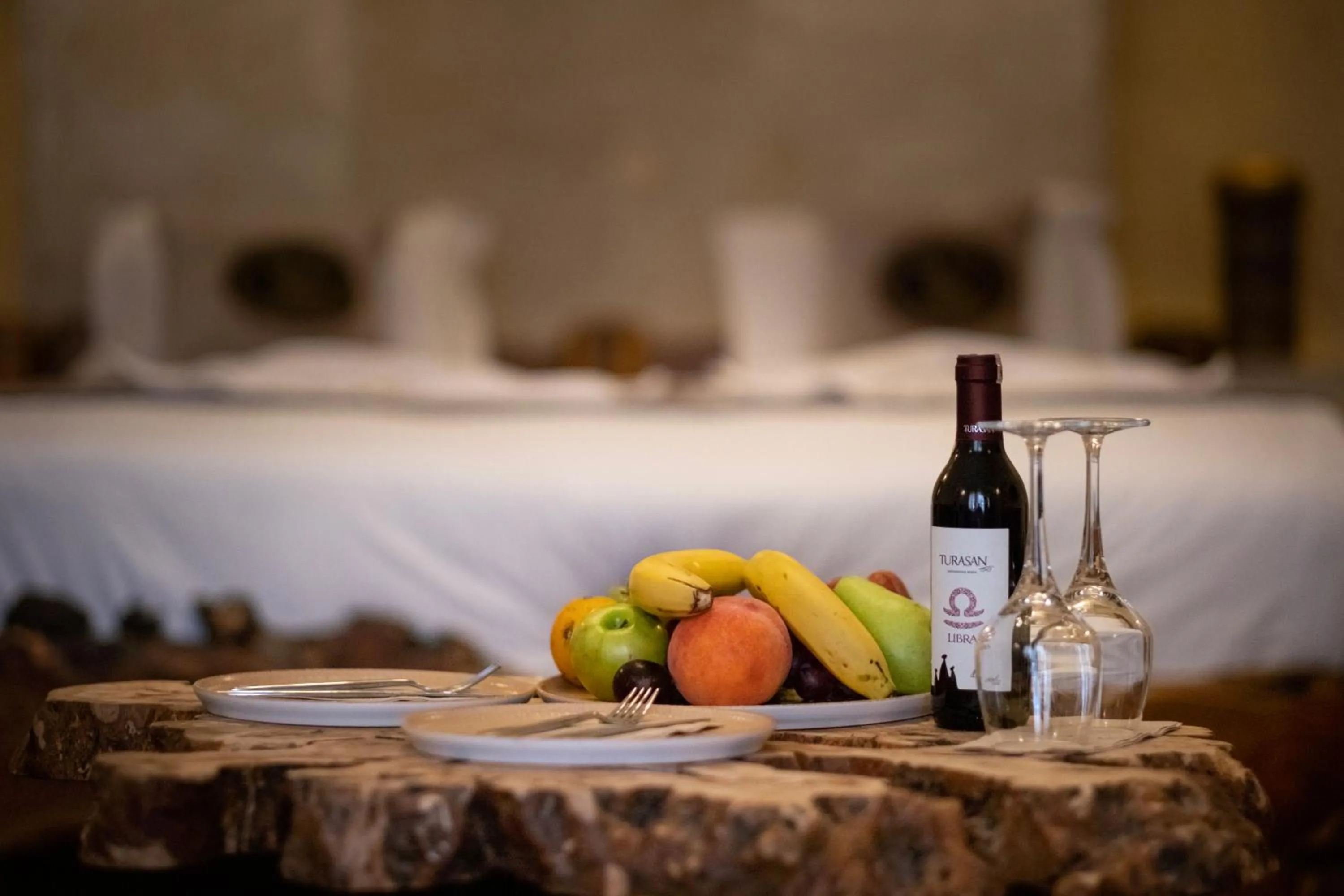 Drinks in Urgup Evi Cave Hotel