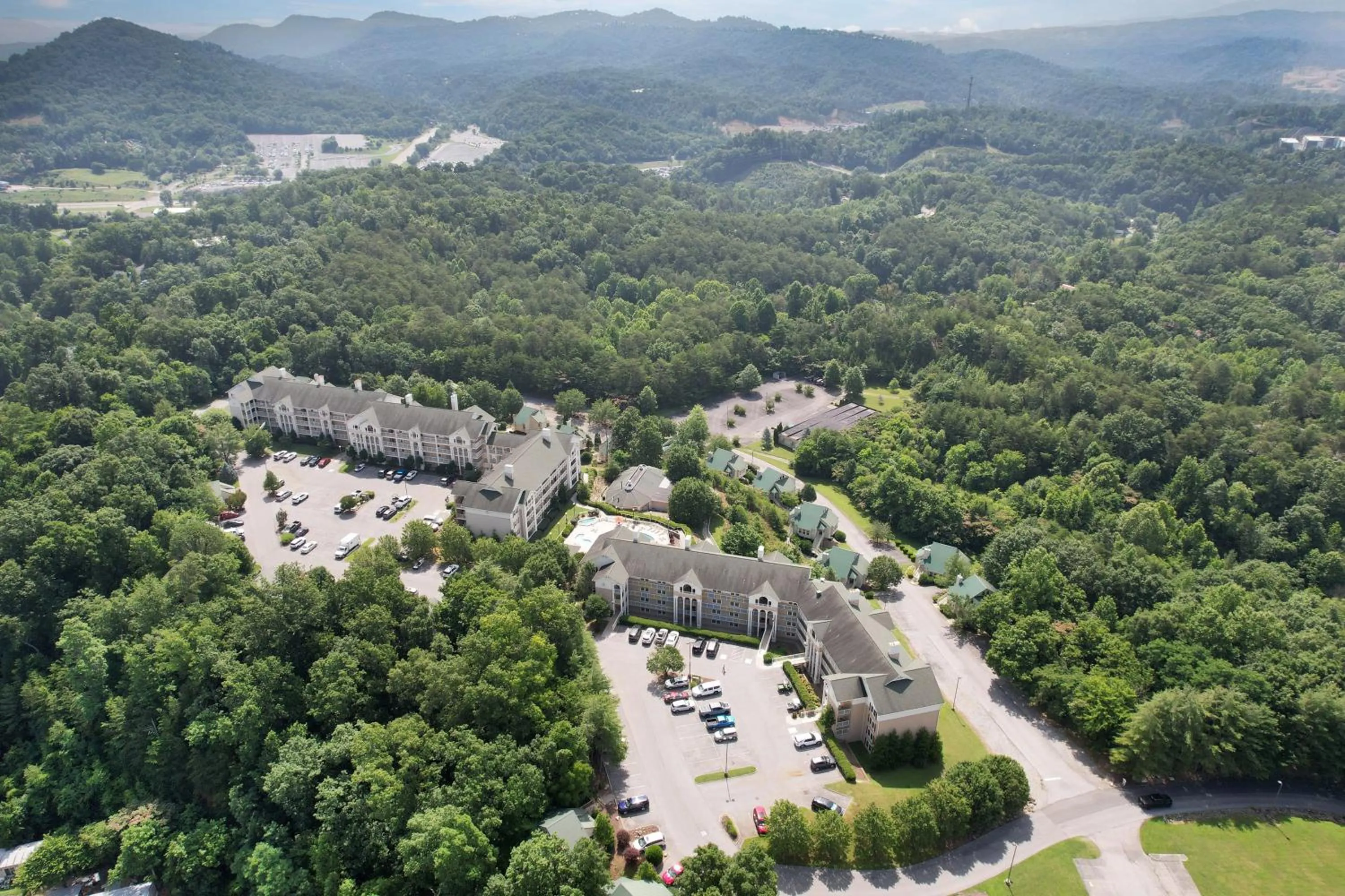 Bird's eye view in Sunrise Ridge Resort