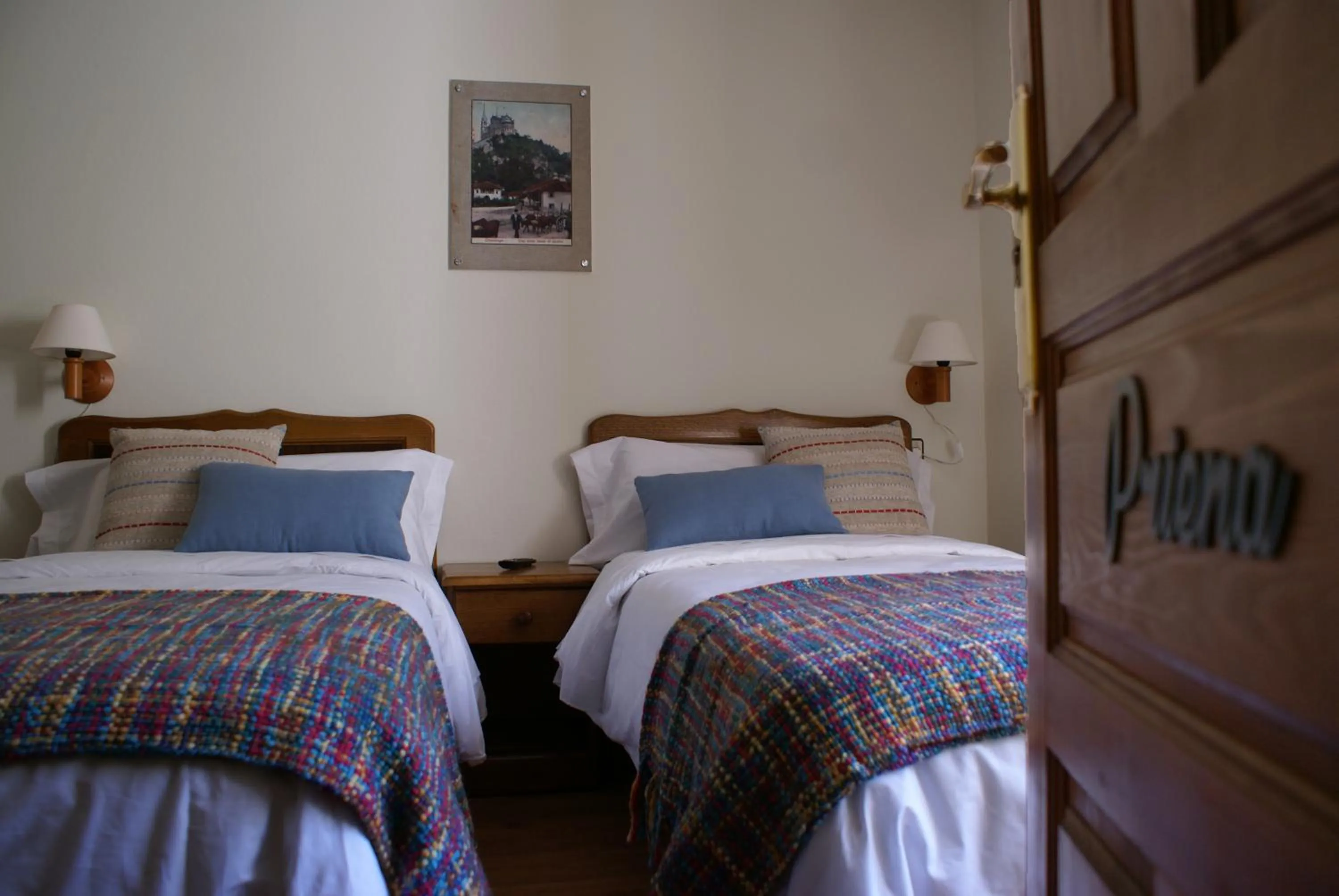 Bed in Casa Rural Priena