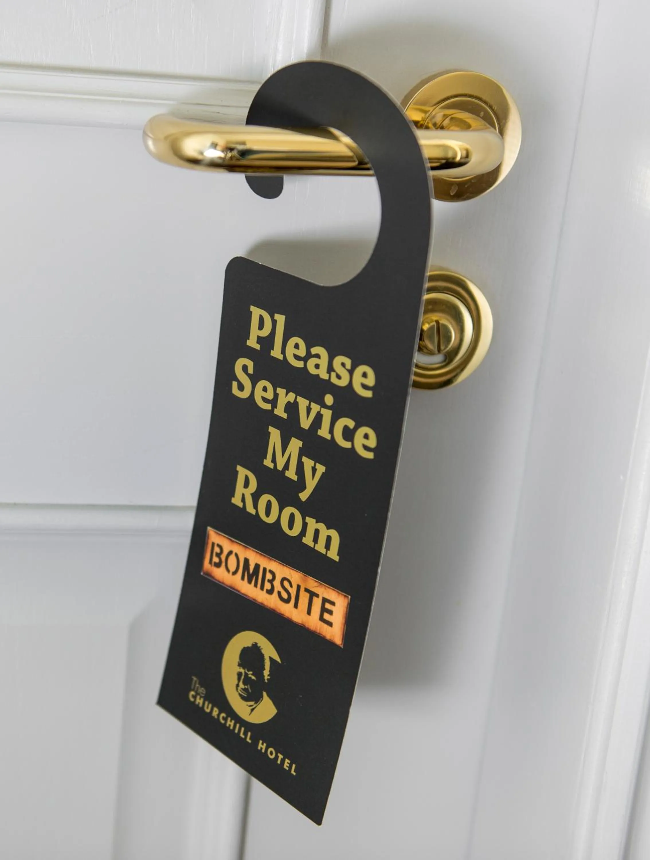 Decorative detail in The Churchill Hotel