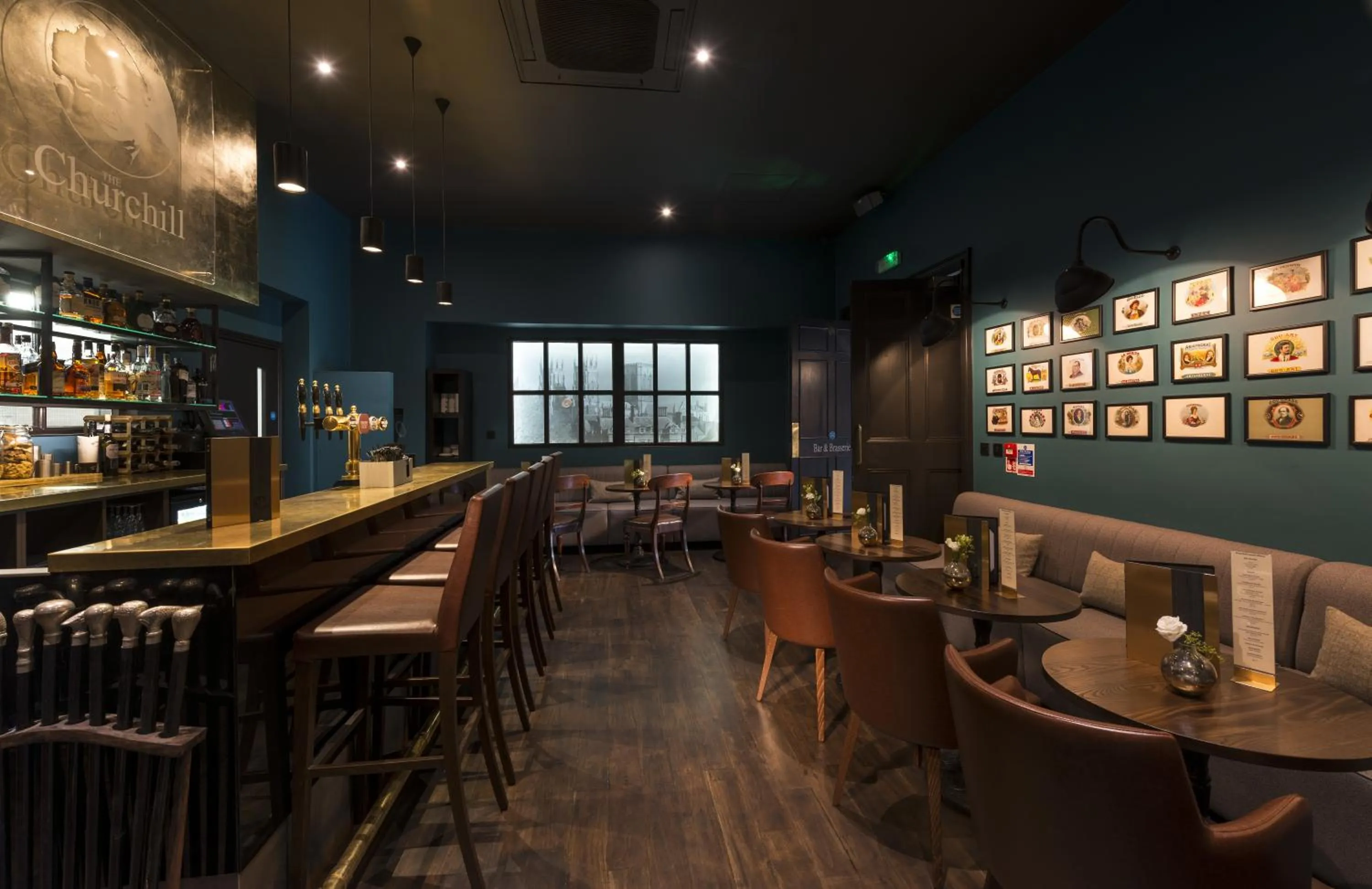 Lounge or bar in The Churchill Hotel