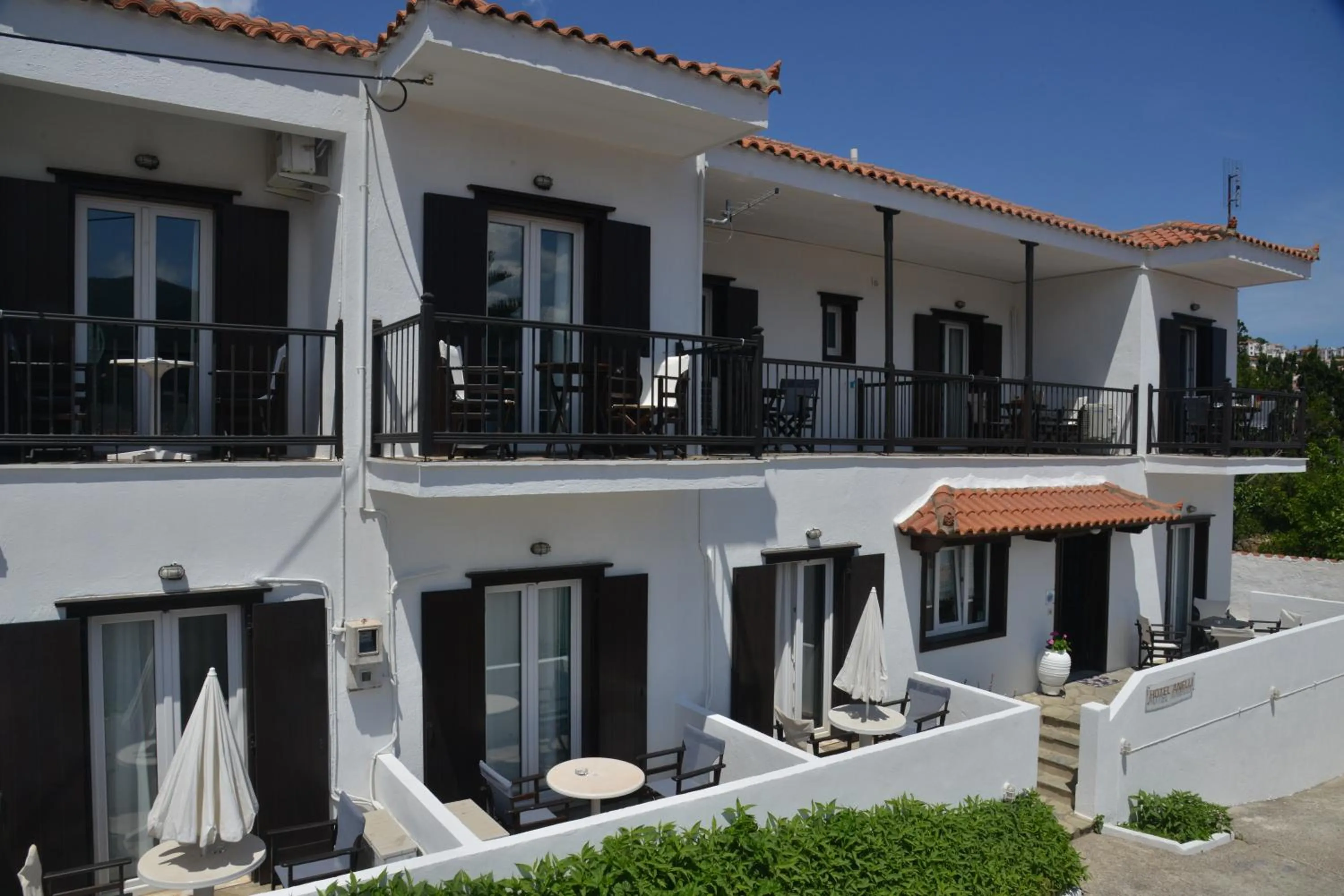 Facade/entrance in Hotel Anelli